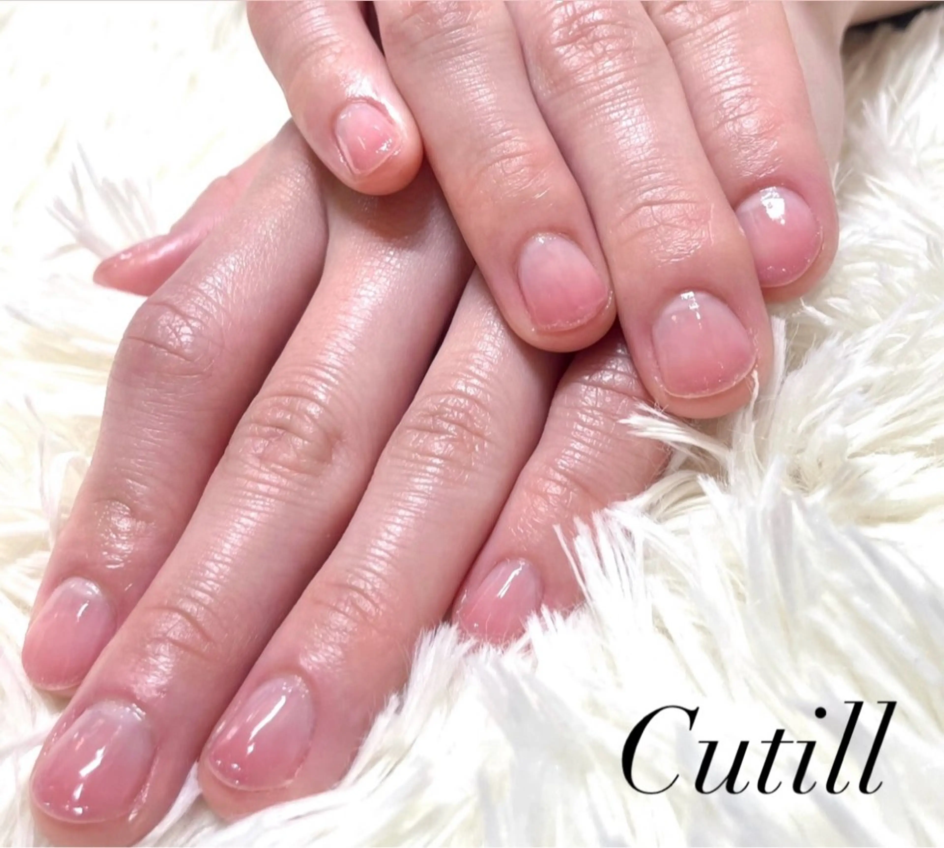 ネイル グラデーション ピンク feel.a ‎もえ‎のネイルデザイン