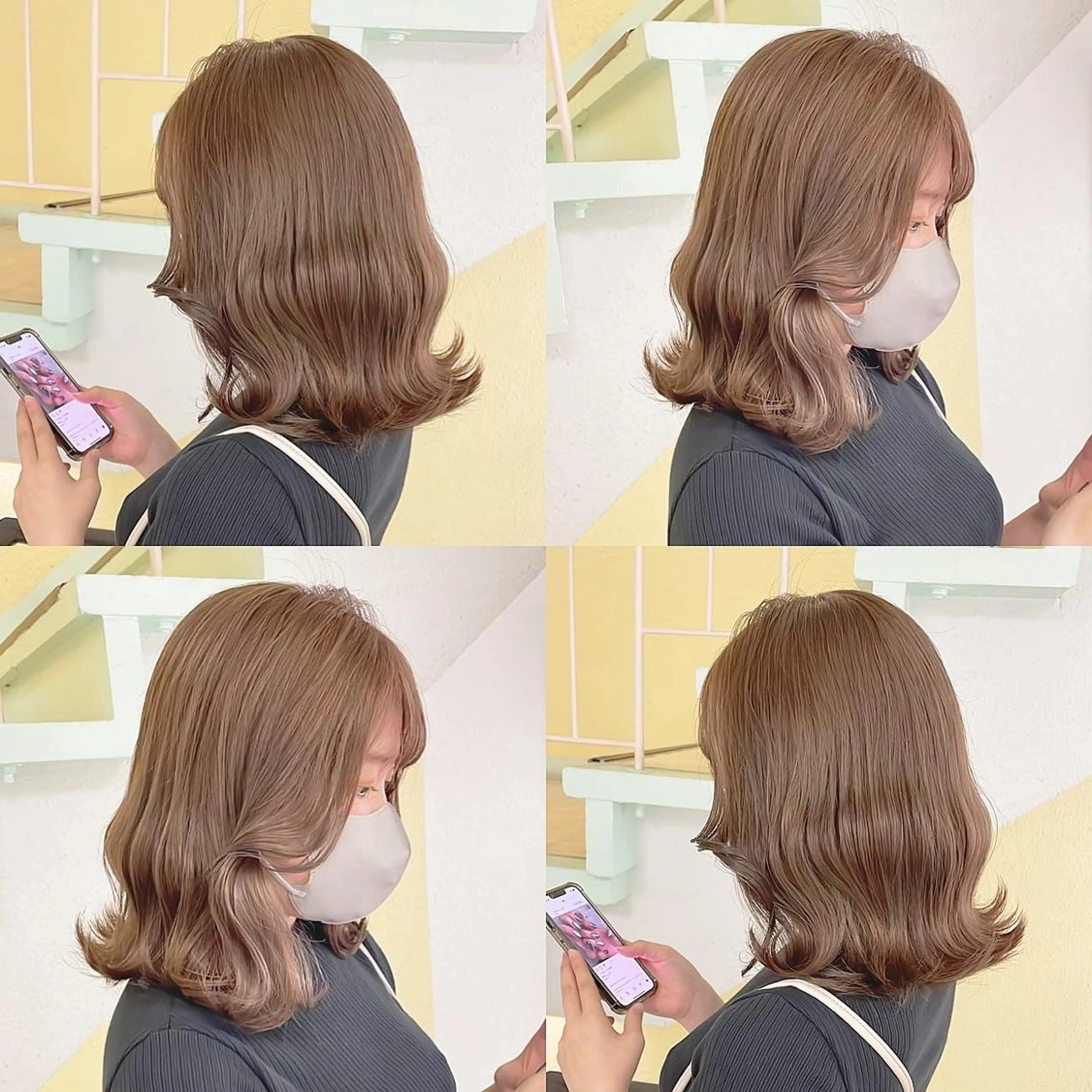 カラー ヘアカラー トリートメント 渋谷:インナーカラー ／🍒エリカ🍒のヘアスタイル