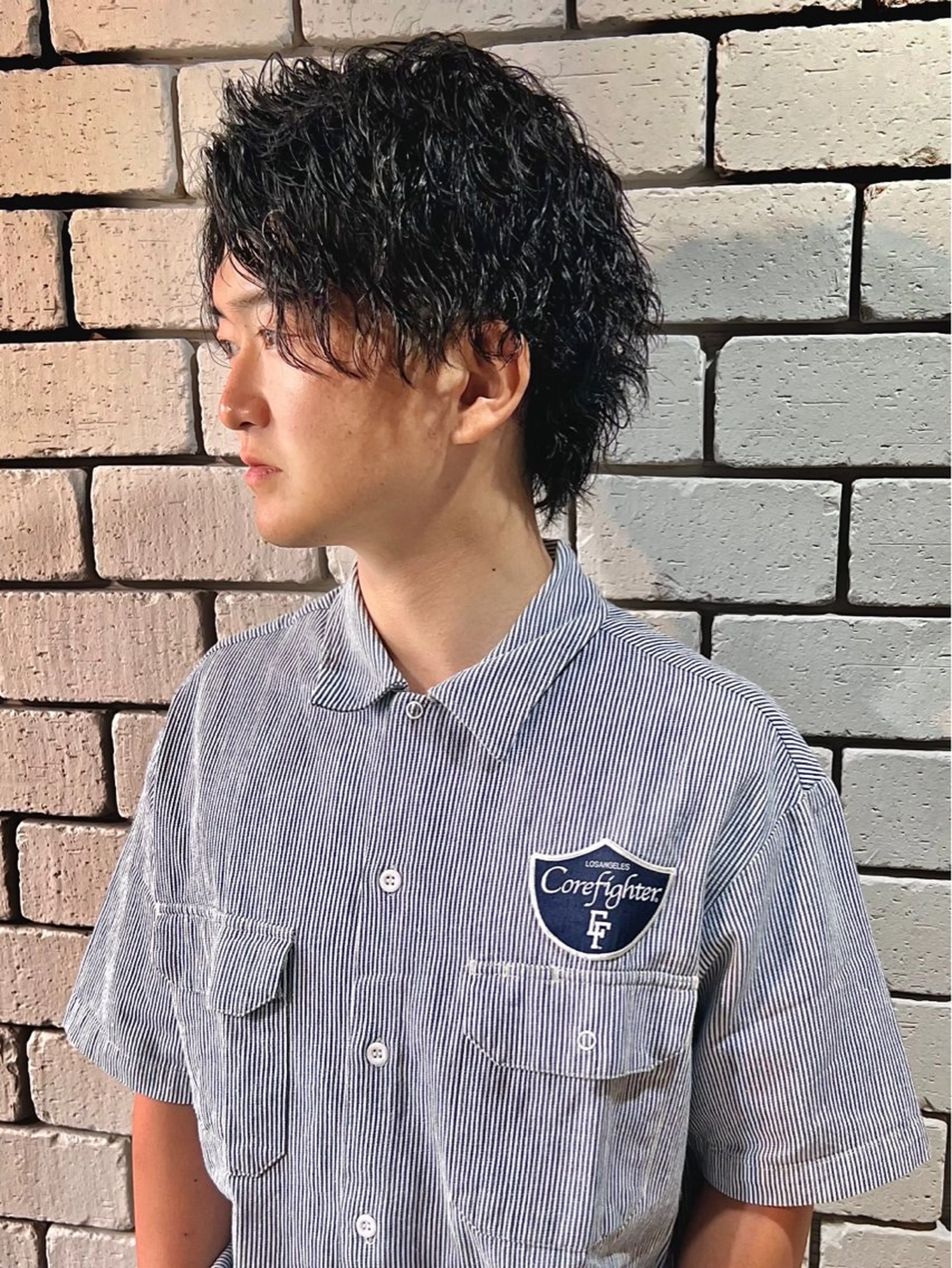 ショート パーマ メンズ men’s salon NOA solte. 【メンズサロン ノアソルテ】所属・メンズパーマ職人 加藤 弘貴のヘアスタイル