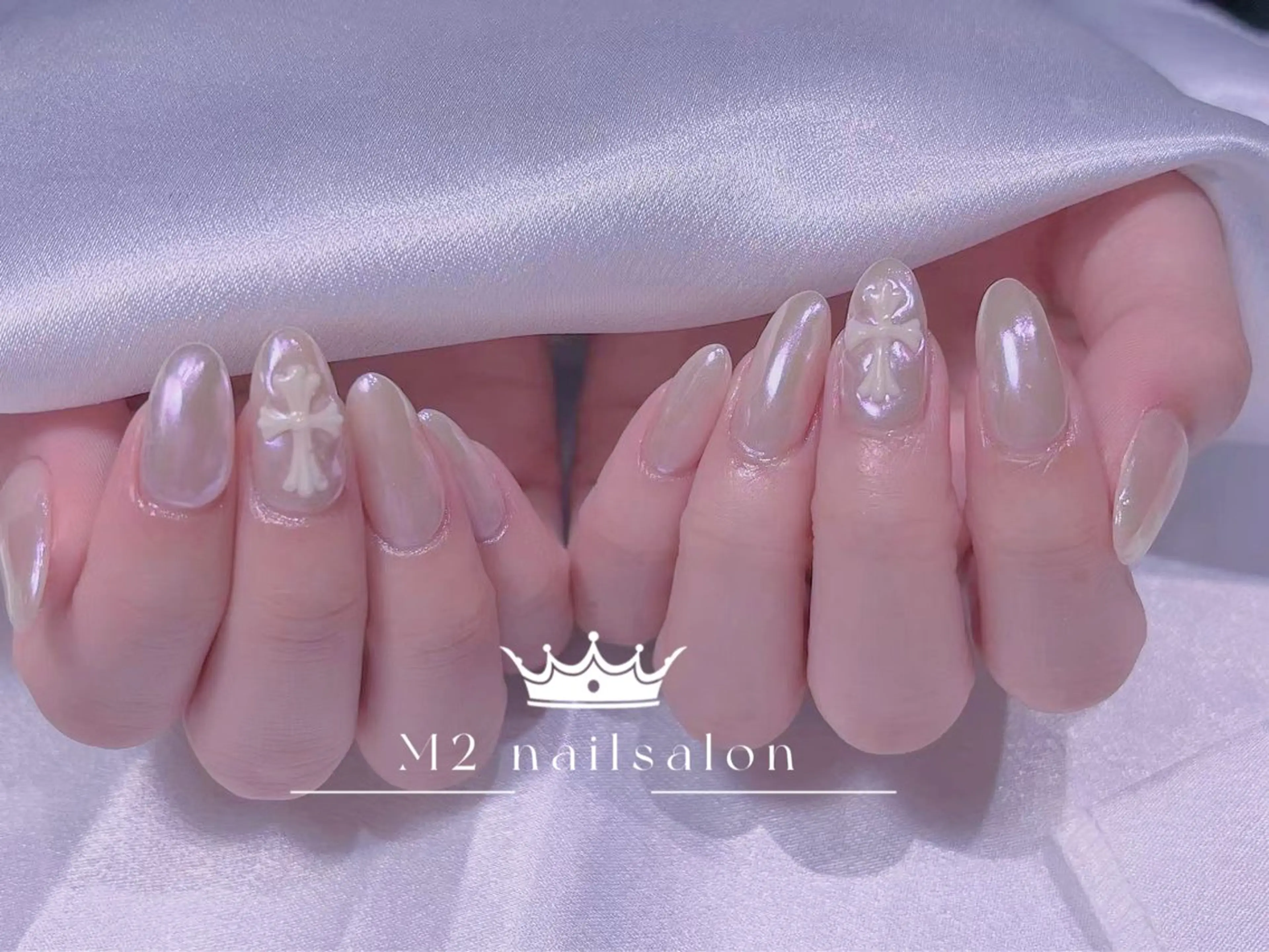 ネイル ハンドネイル 長さだし専門店 M2　rikaのネイルデザイン