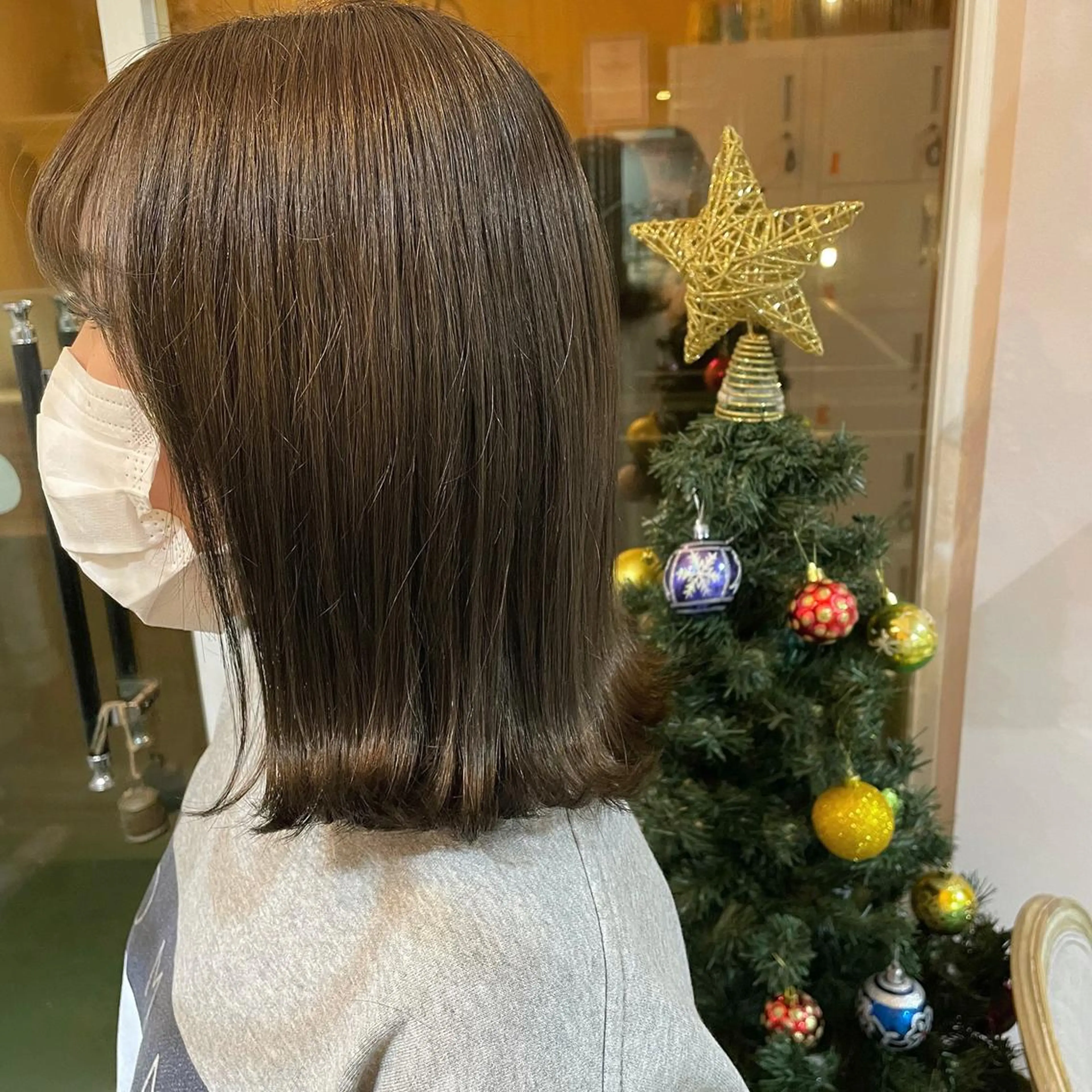 ミディアム カラー newi梅田🫧韓国 ヘア🫧sakiのヘアスタイル