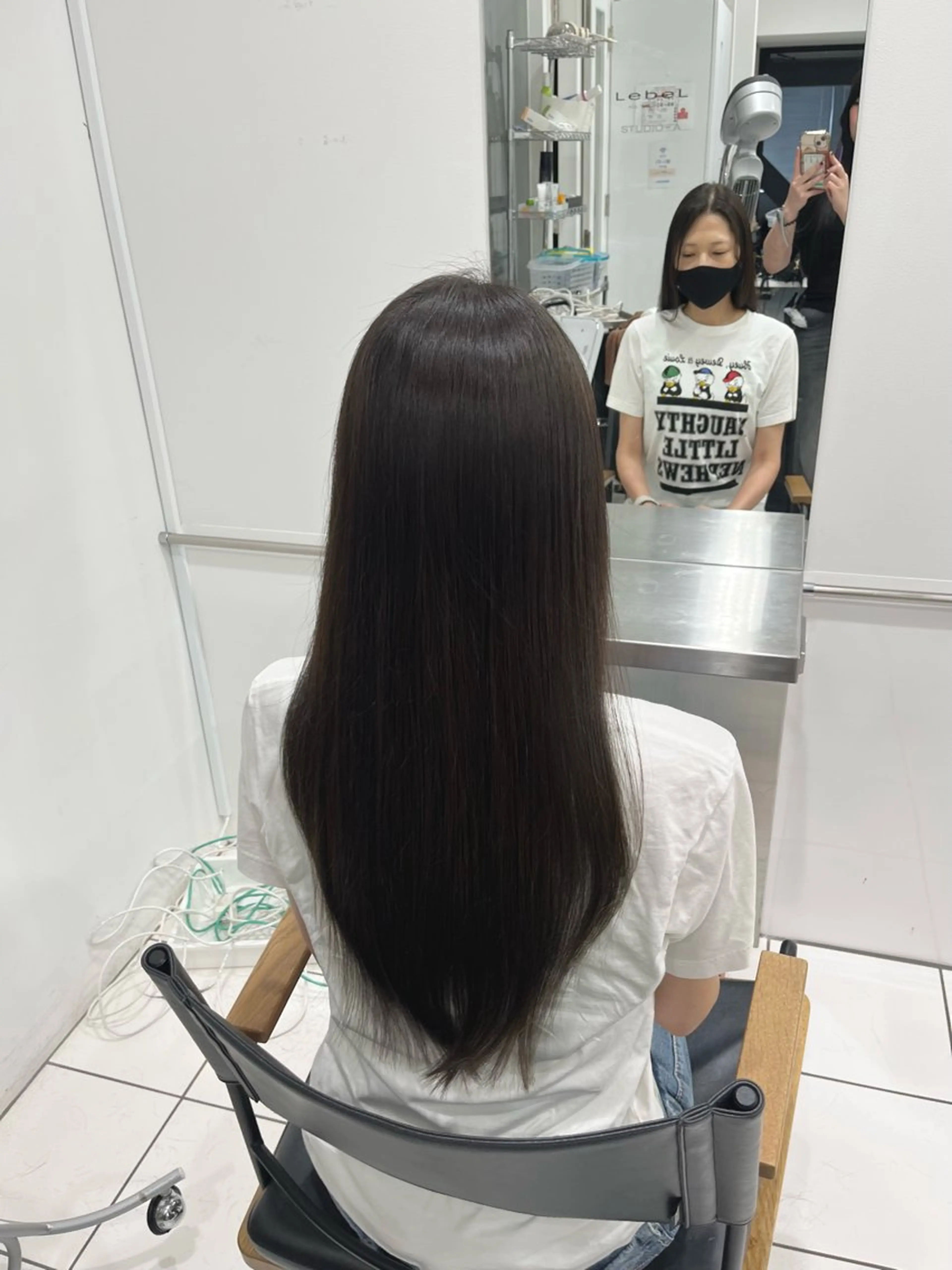 ロング カラー ブラウンカラー ダークブラウン mit新宿所属・mit bytree MISAKI🎀のヘアスタイル