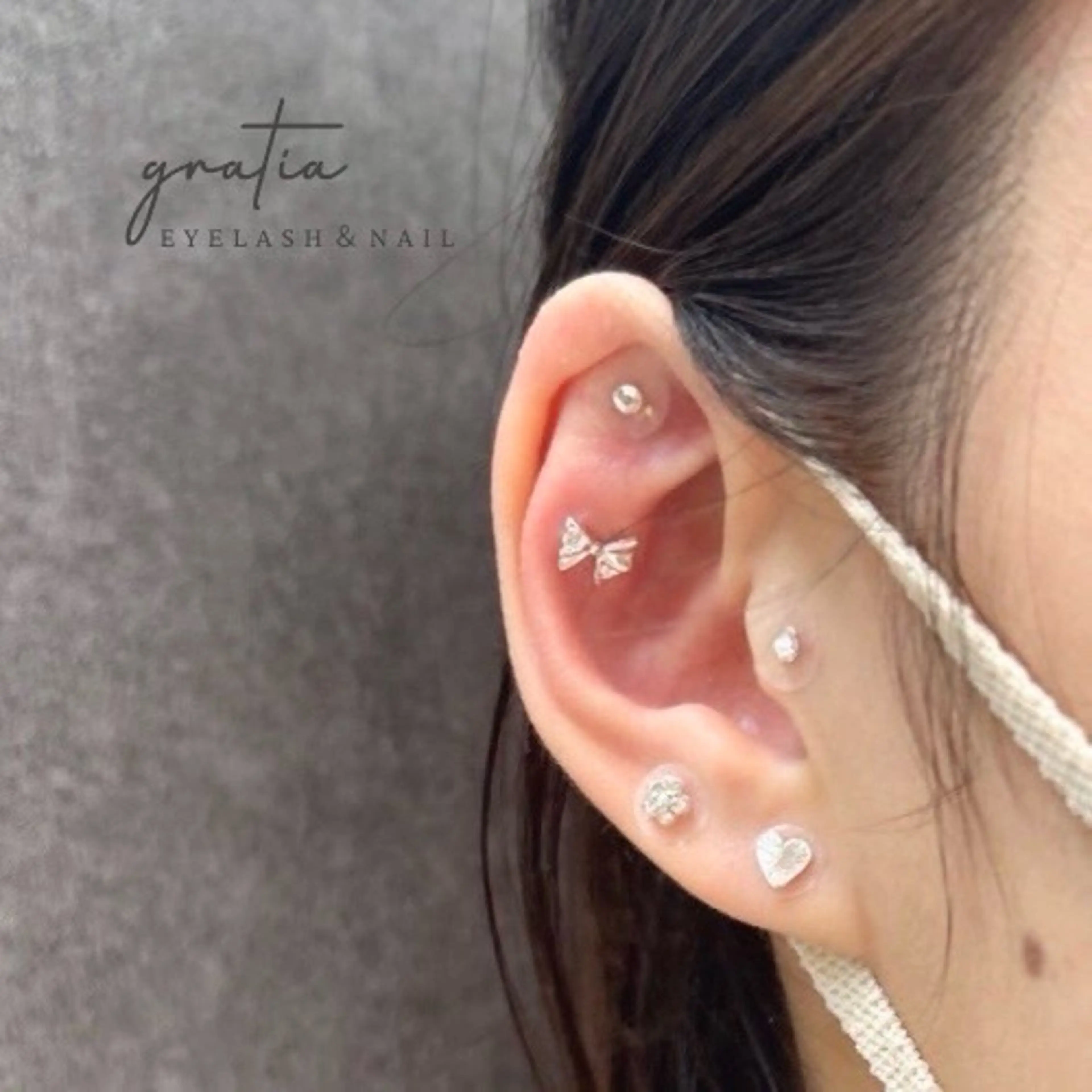 耳ジュエリー💎10個で1,000円！10個以上は1個100円で付け足しできます♡の写真