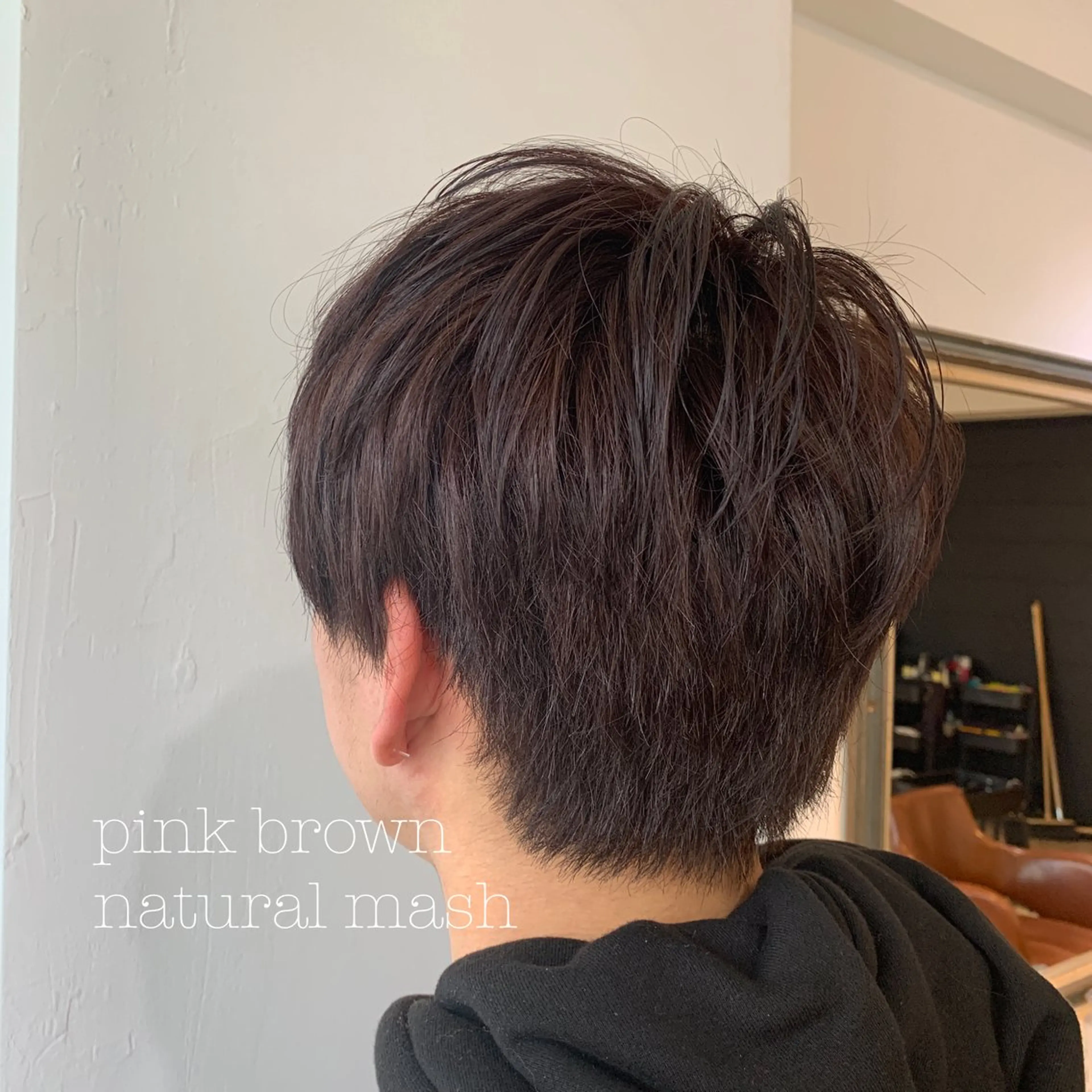 ショート メンズ マッシュ 刈り上げ GO TODAY 原宿本店所属・似合わせカット得意 💛RENA💛のヘアスタイル