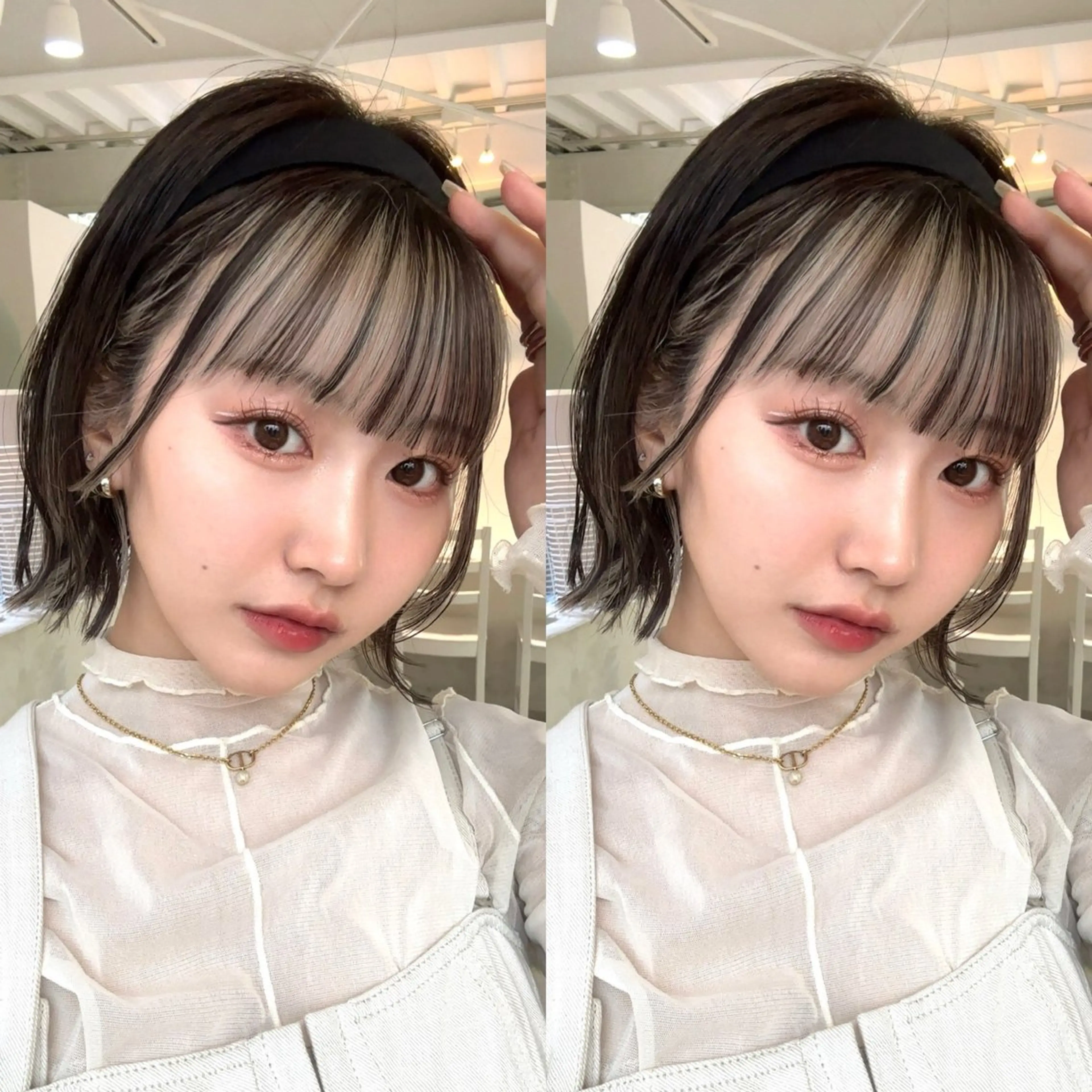 ショート カラー 韓国ヘア/艶カラー /田中悠佑のヘアスタイル