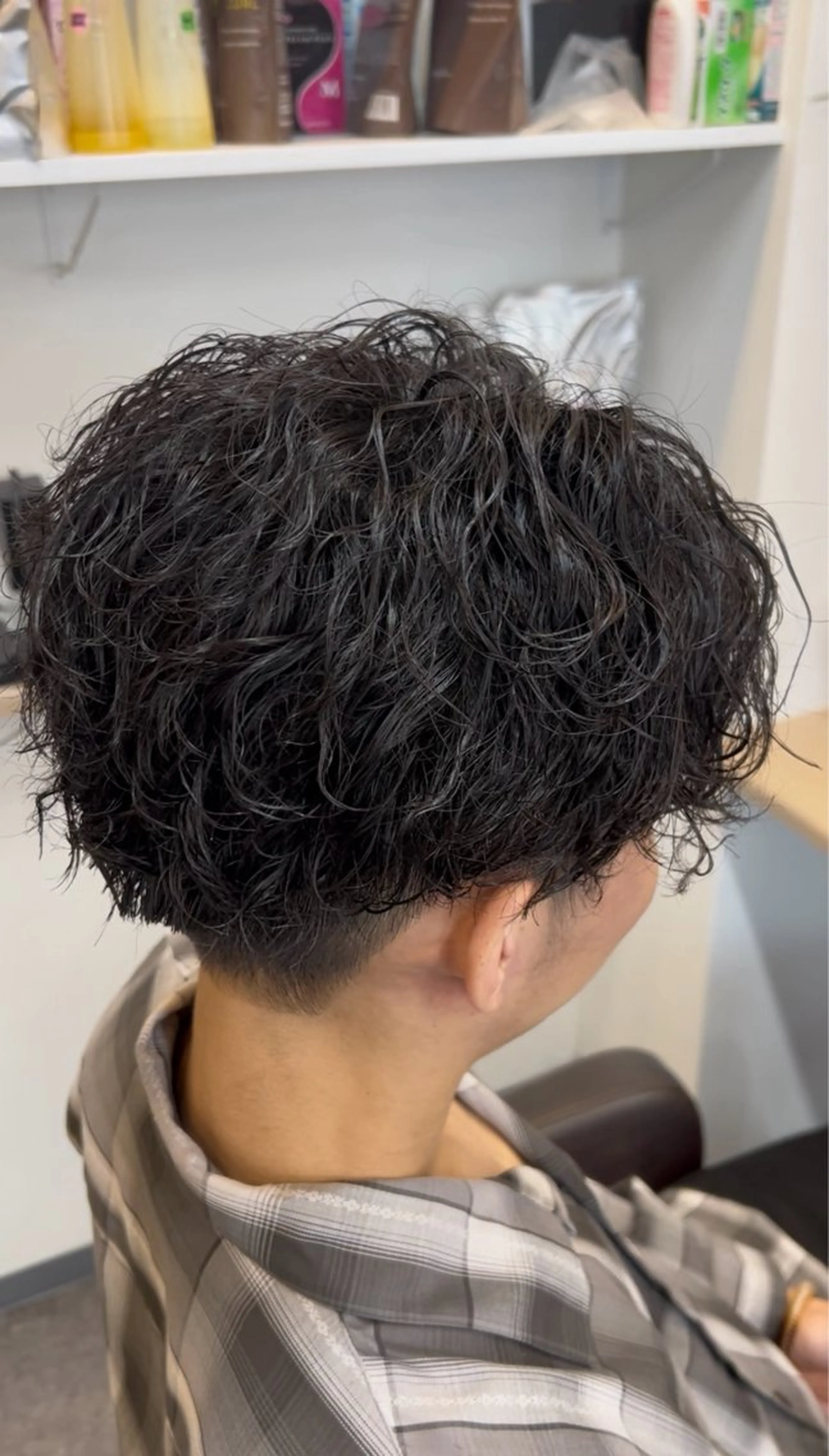 ショート パーマ カット パーマ ANSA hair 長岡天神店所属・再現性×似合わせ Hiroのヘアスタイル