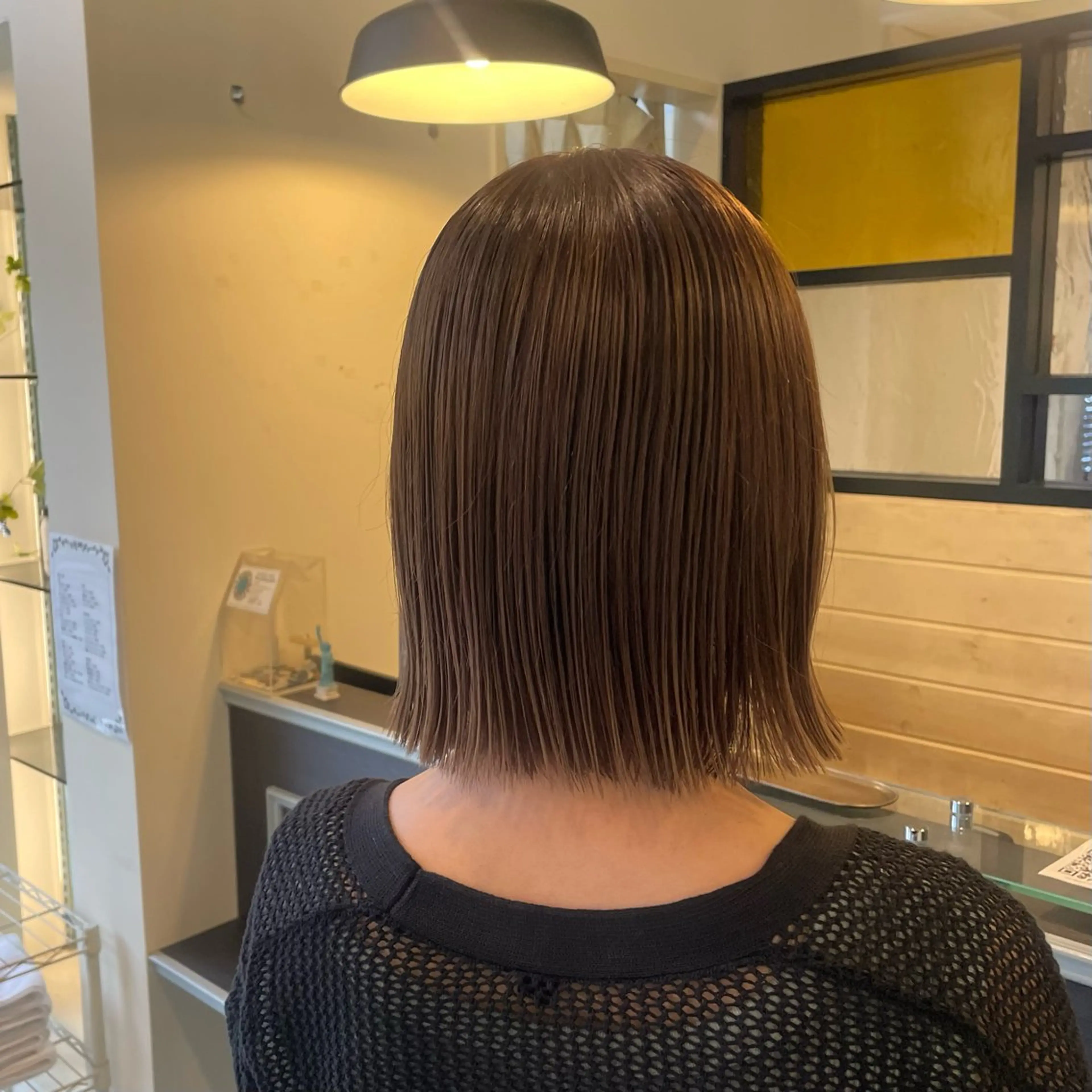 ショート カラー スナコザワ レナのヘアスタイル