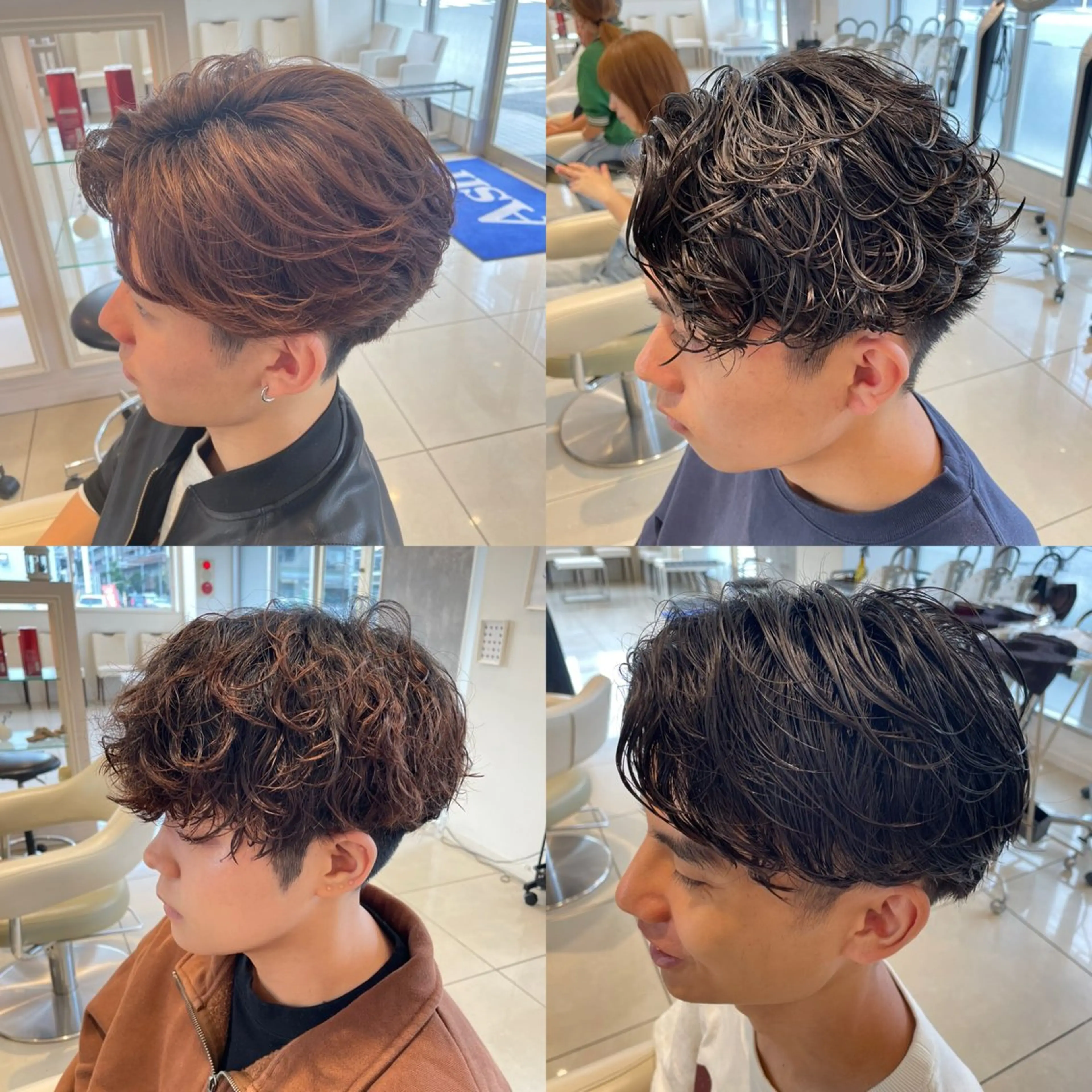 🔥エリア支持率TOP🔥メンズ人気No. 1【カット✕パーマ】✂️💈ツイスパ・シャドウ・フェザー・ニュアンスの写真