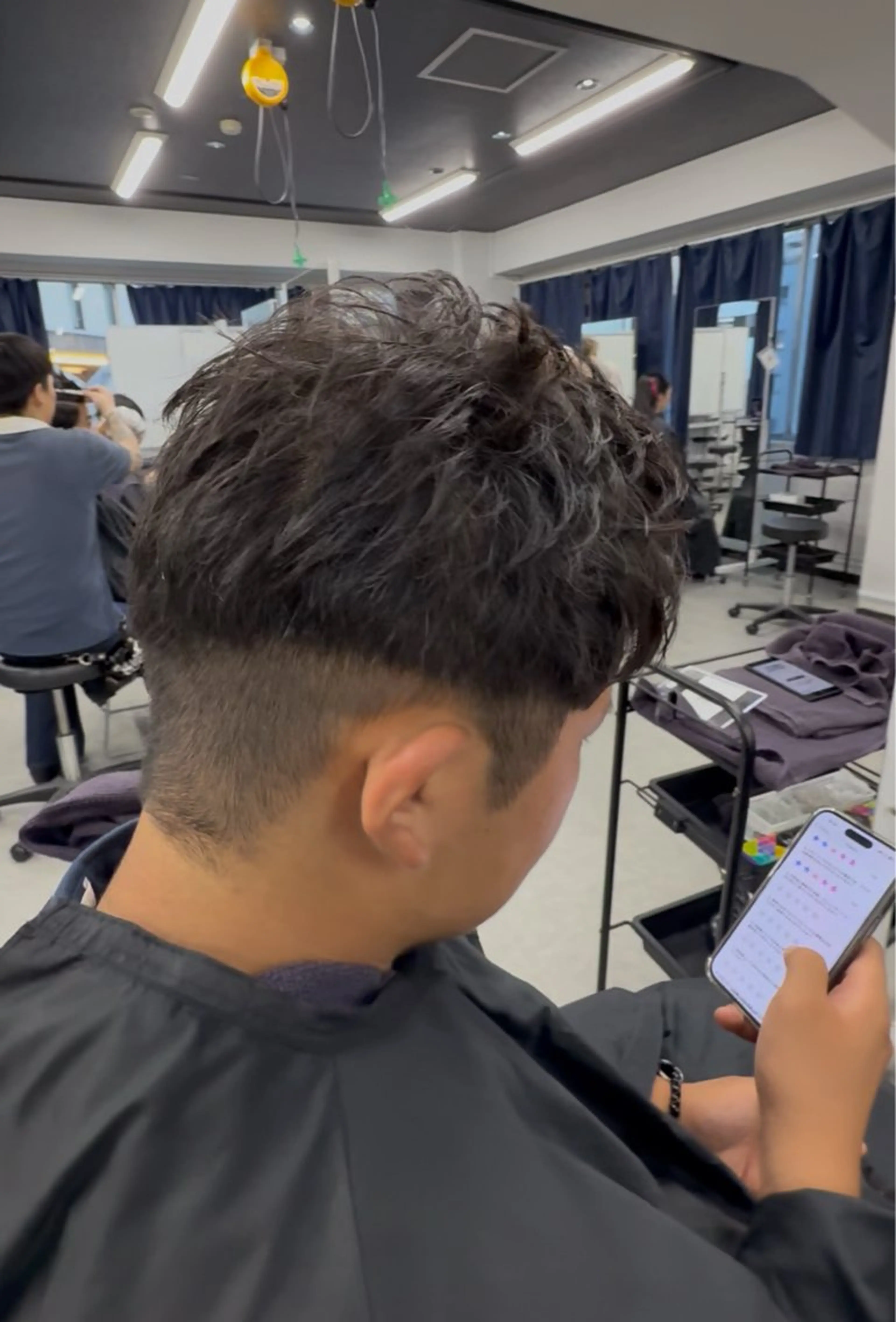 ヘアアレンジ メンズ フェザーオーダー Ｎｏ．1美容師のヘアスタイル