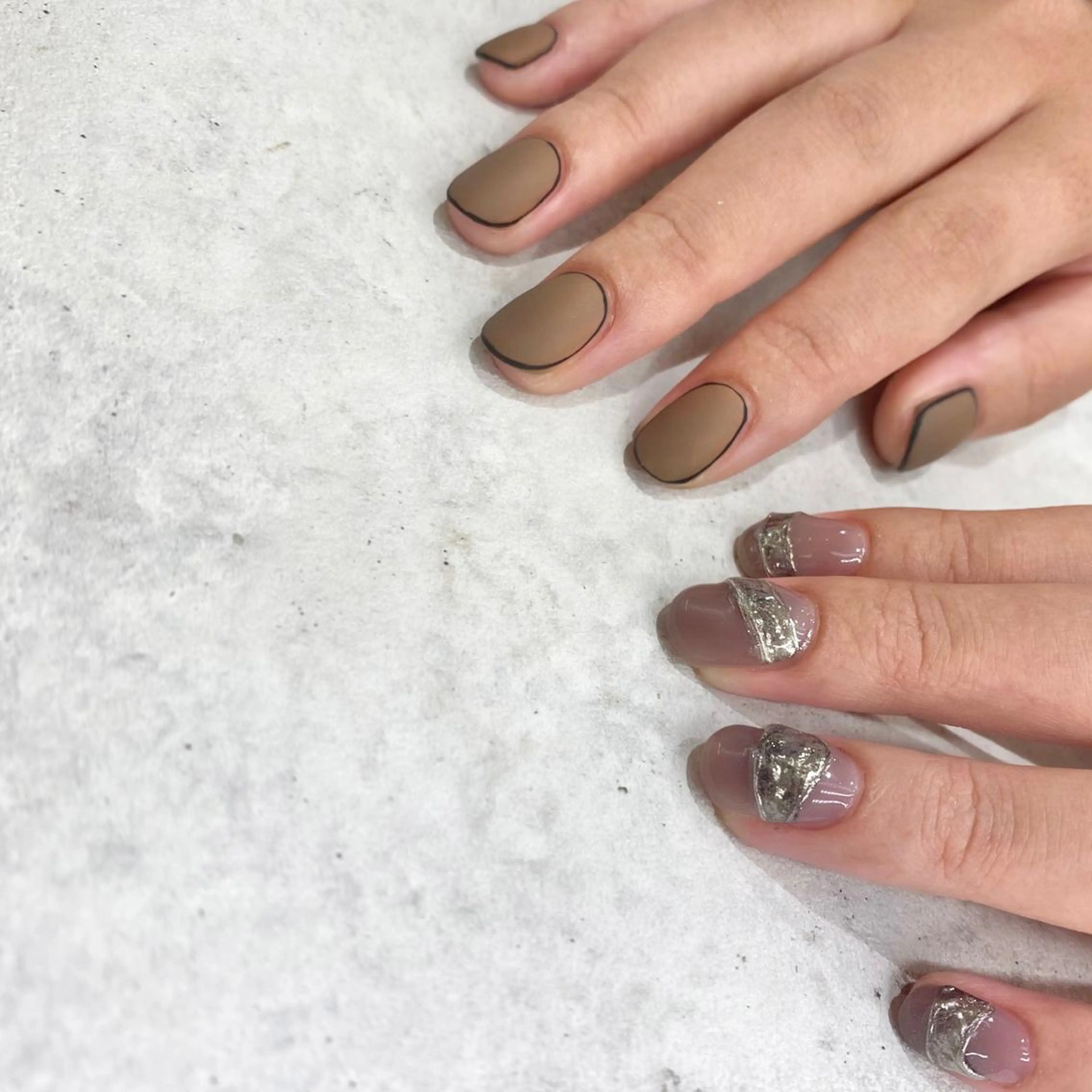 ネイル ハンドネイル Yuriko Omi パラジェル/渋谷のネイルデザイン