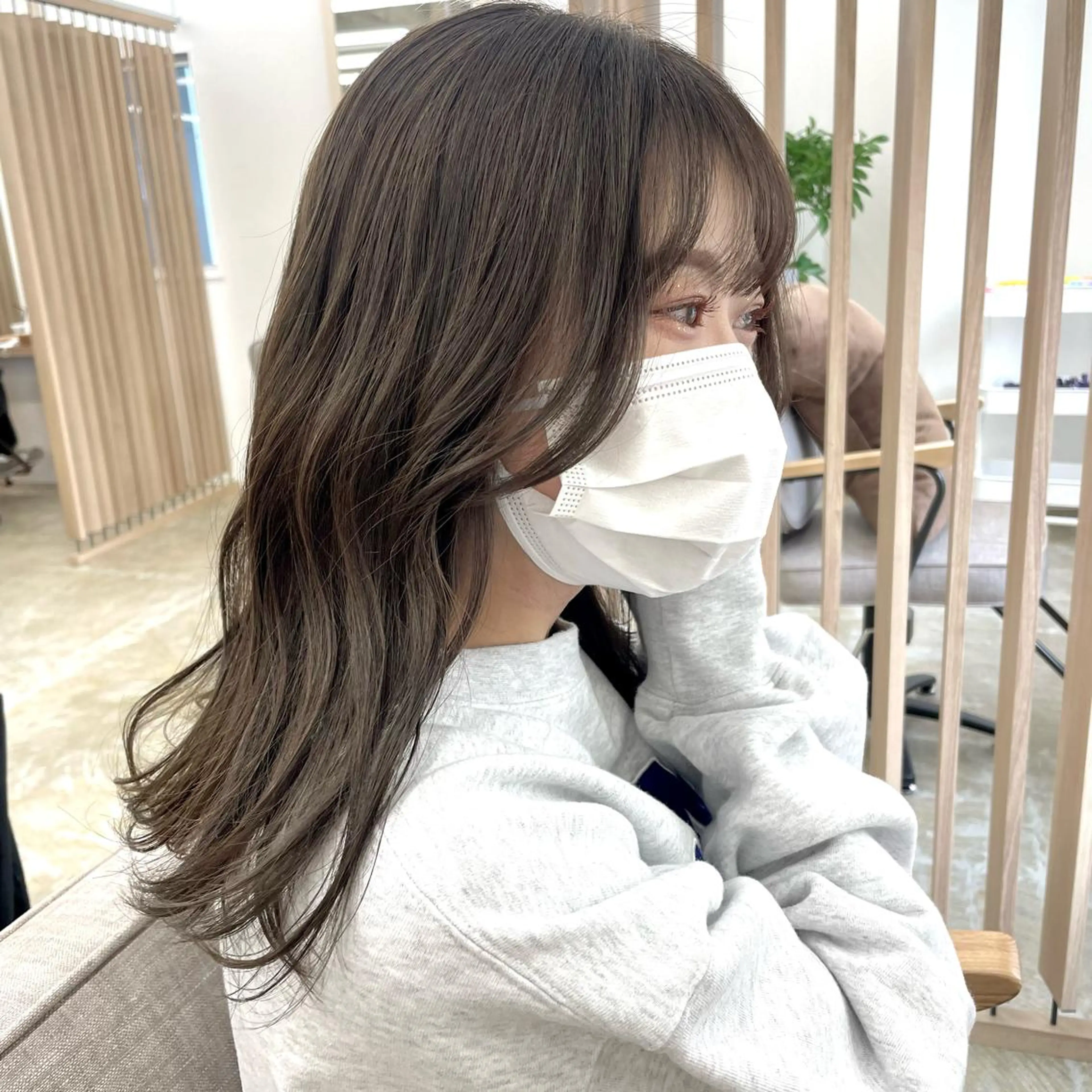 ロング カラー 🔵暗髪　特化🔵 梅田・増田のヘアスタイル