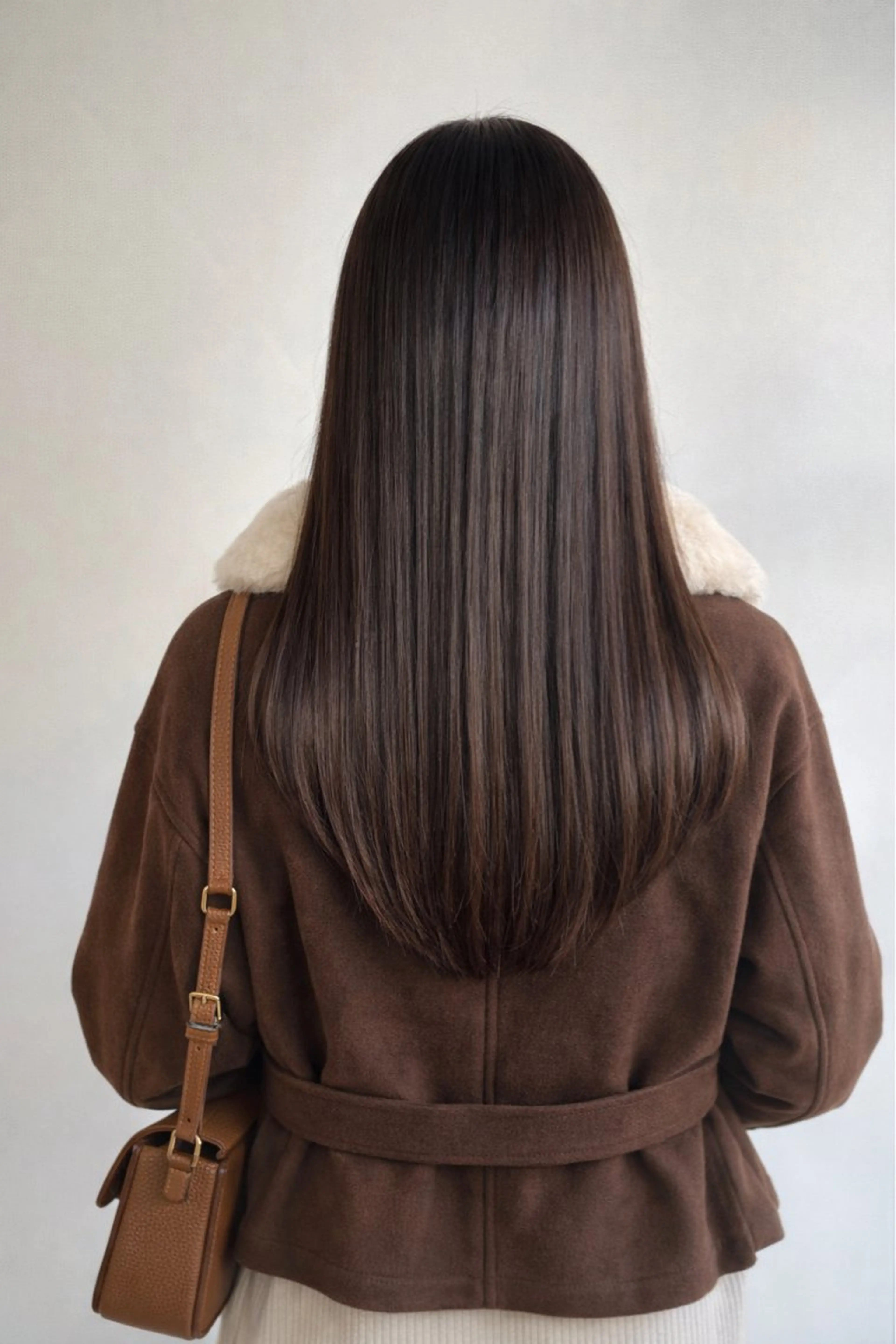 ロング パーマ カット 縮毛矯正 トリートメント よしなり あみのヘアスタイル