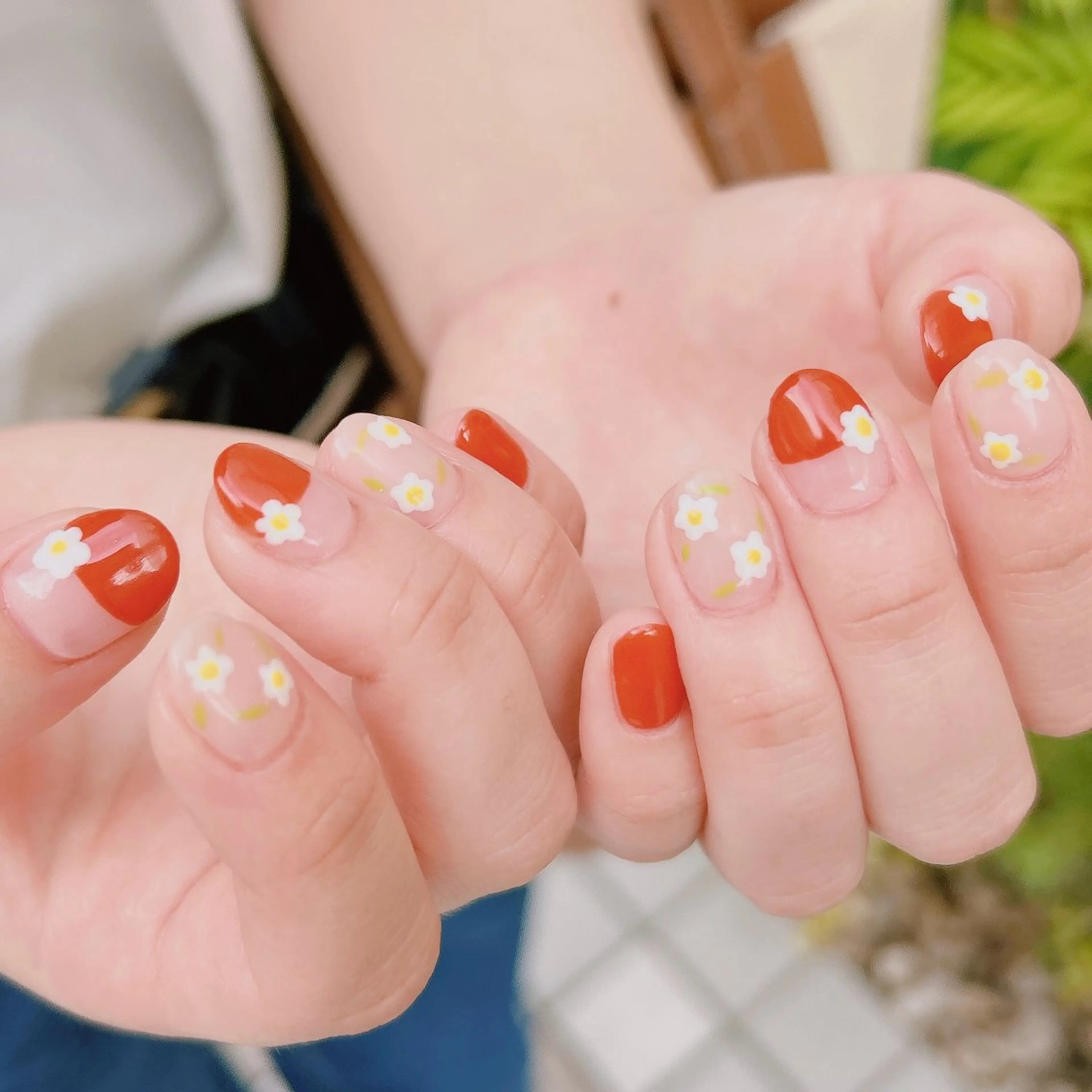 ネイル アートネイル ハンドネイル junna のぞいてねのネイルデザイン