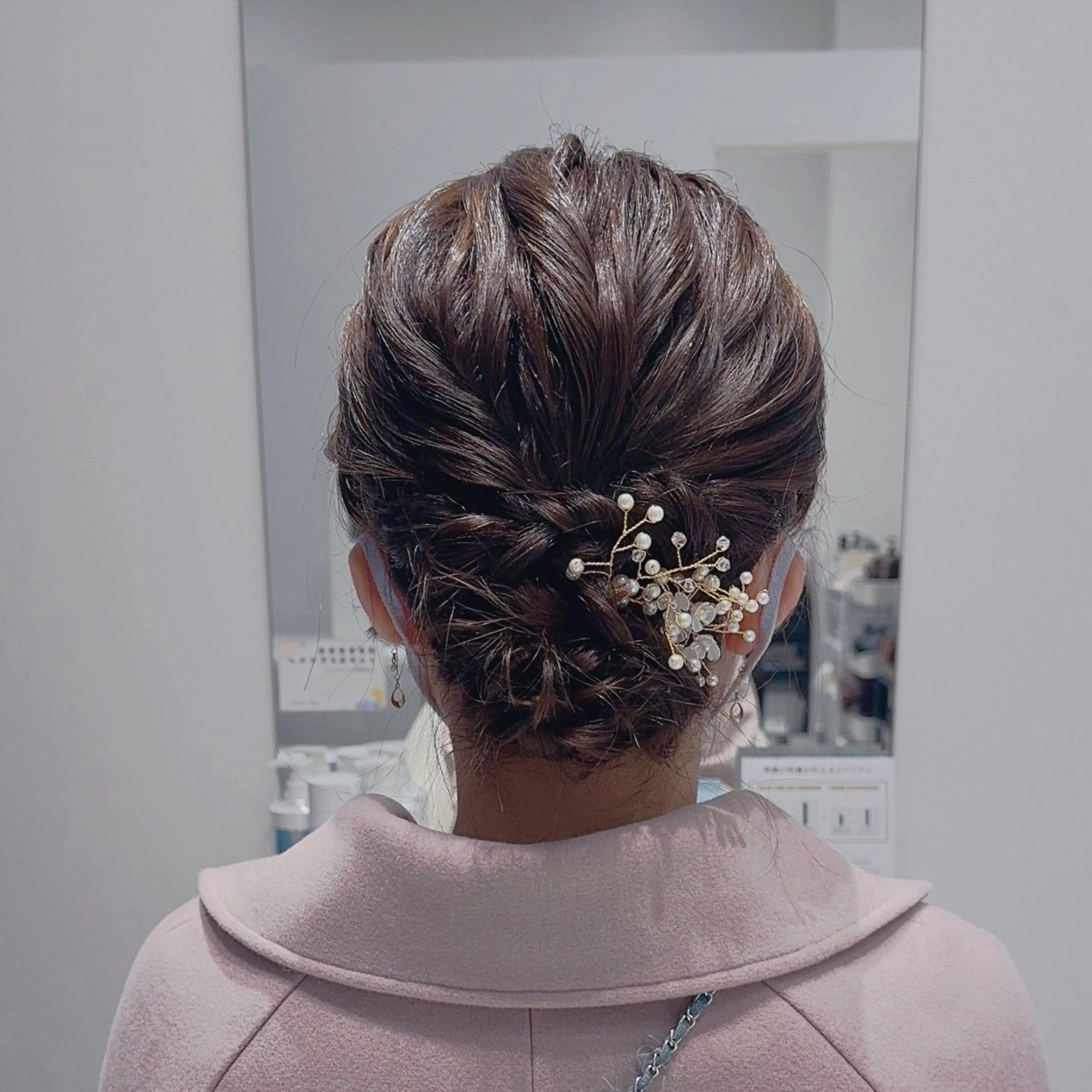 ヘアアレンジ ヘアセット 清川 椿咲のネイルデザイン