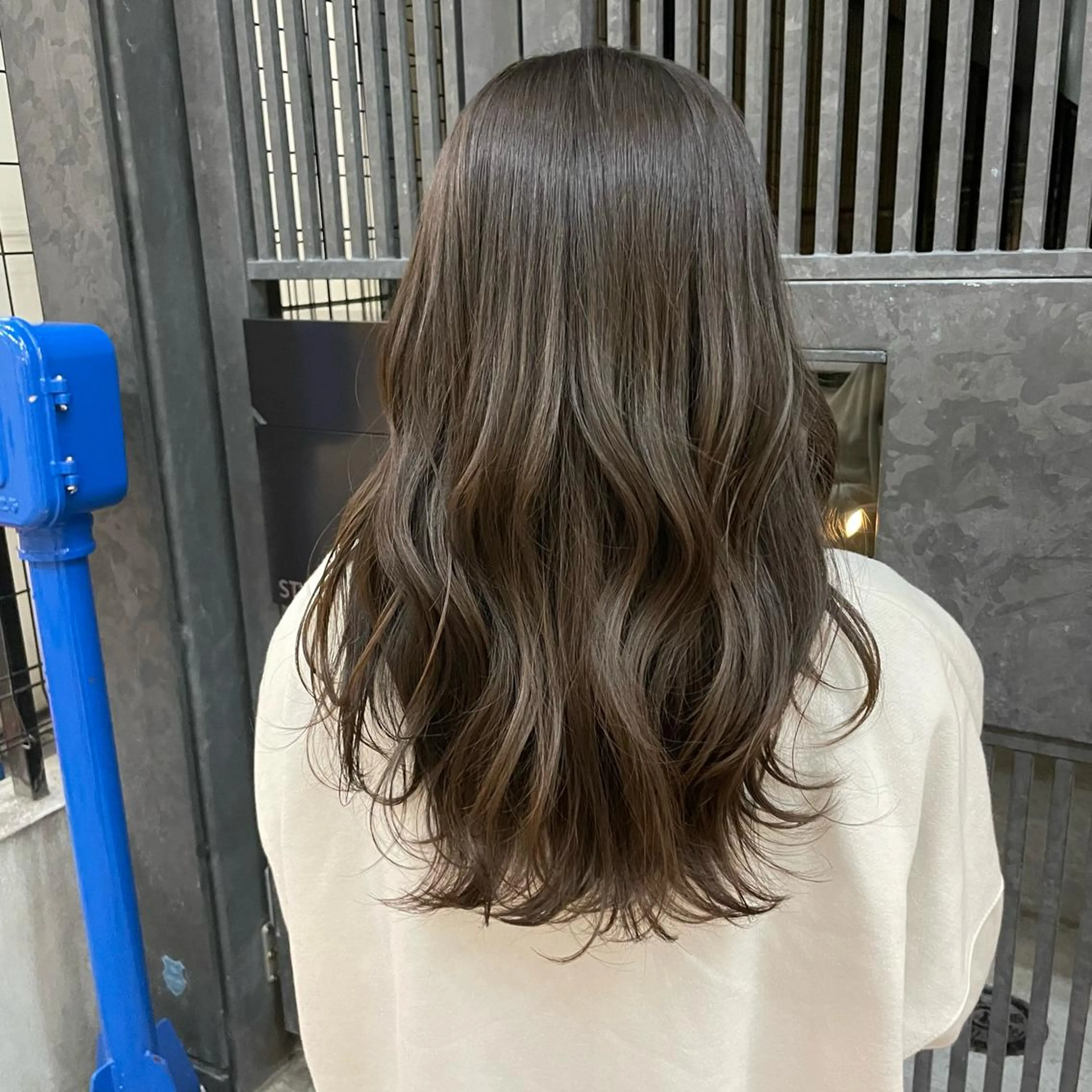 ミディアム カラー 縮毛矯正/髪質改善/ 石橋代智のヘアスタイル