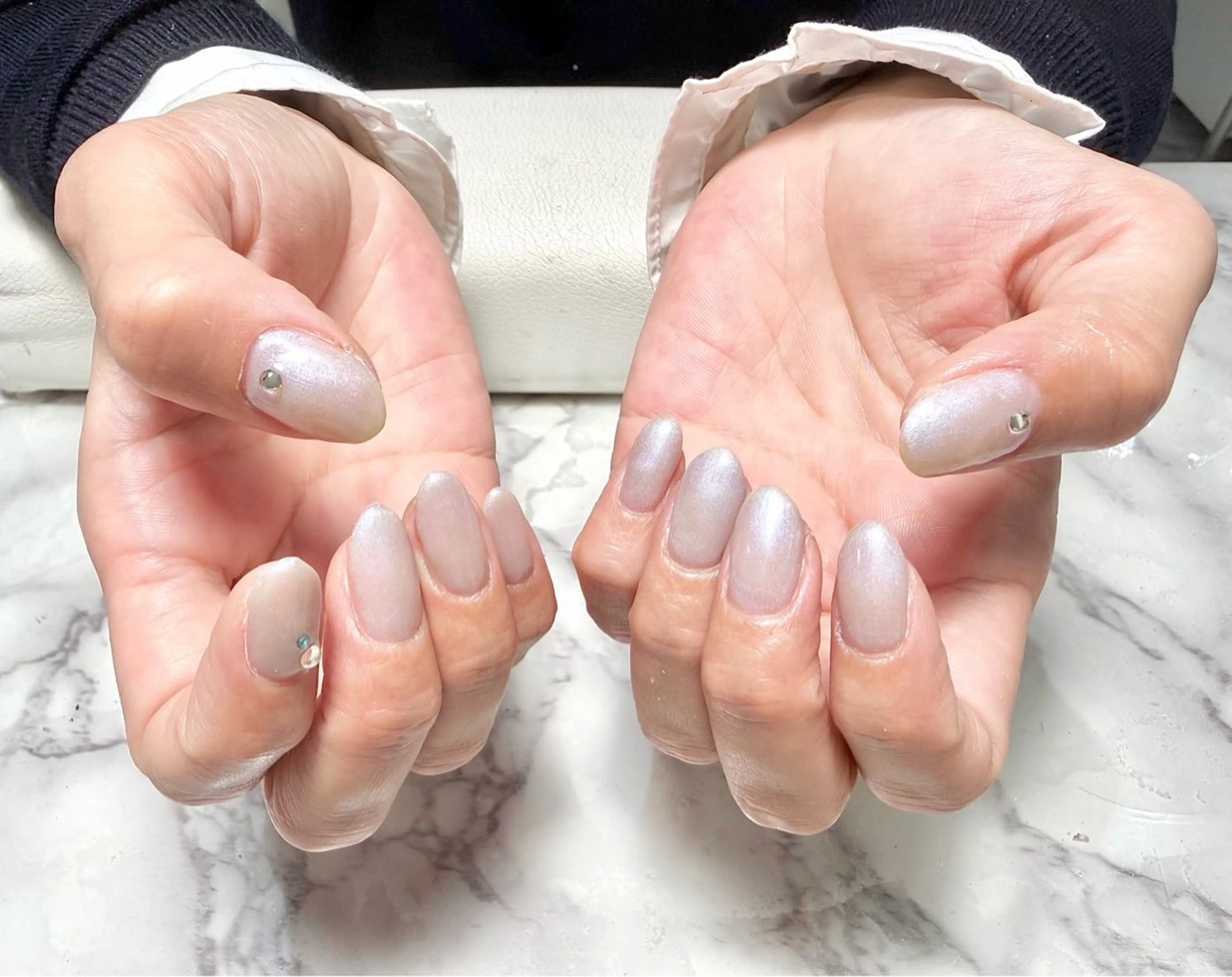 ネイル ストーンネイル ツメイク船橋店🍓 Kurea🤍のネイルデザイン