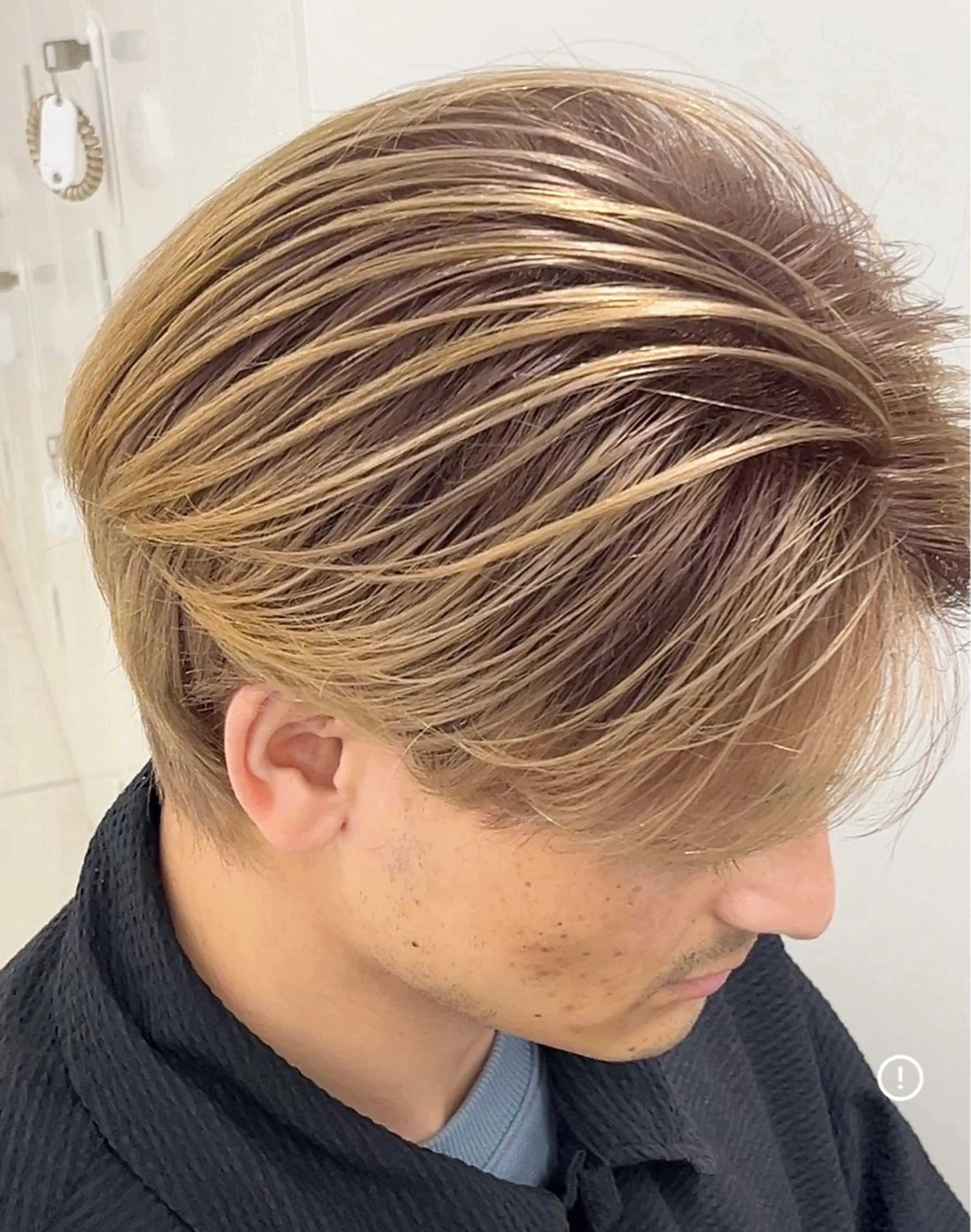 カラー メンズ 池袋シャドールーツ /バレイヤージュ戸田のヘアスタイル