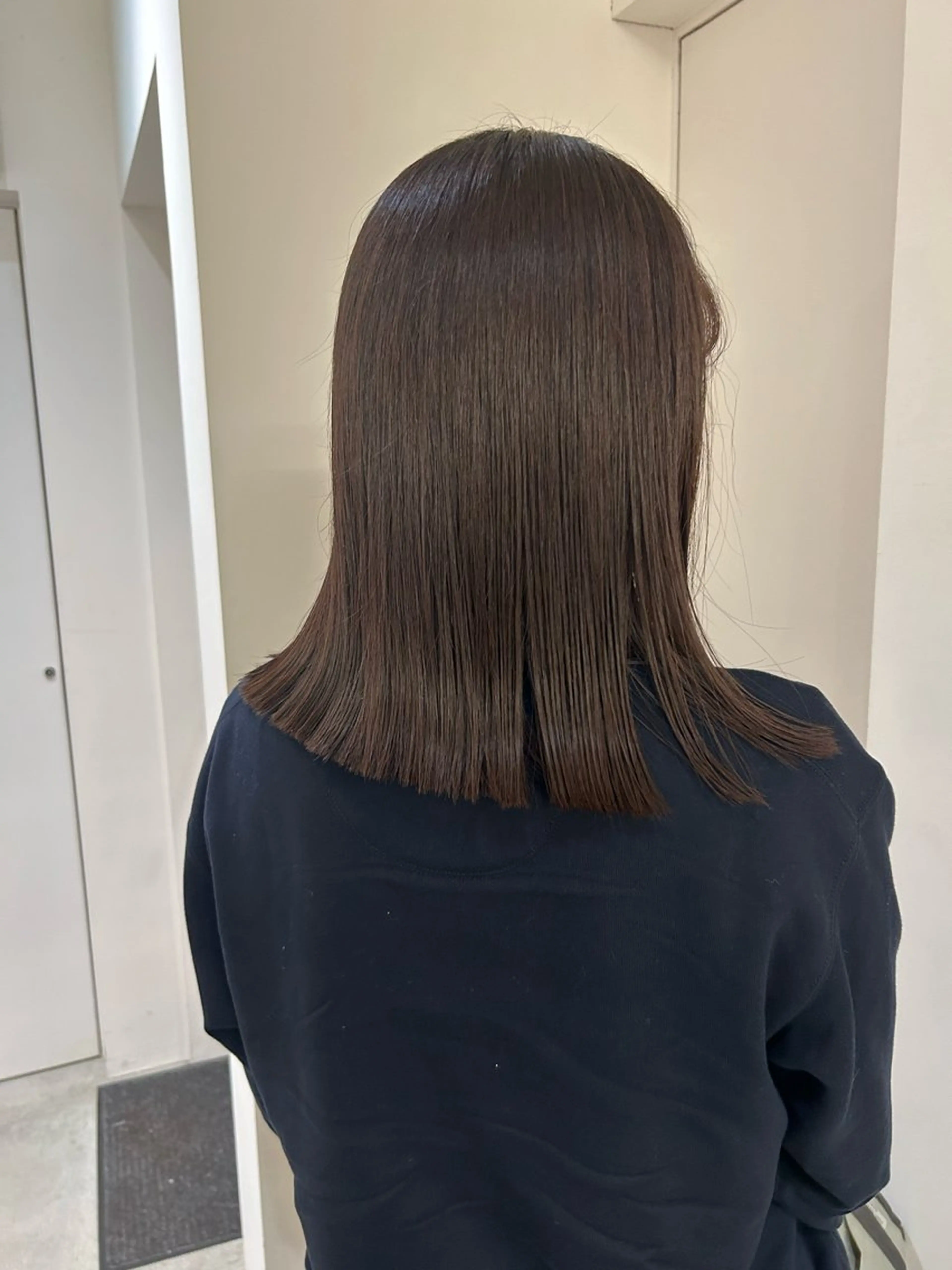 ミディアム 、 、のヘアスタイル