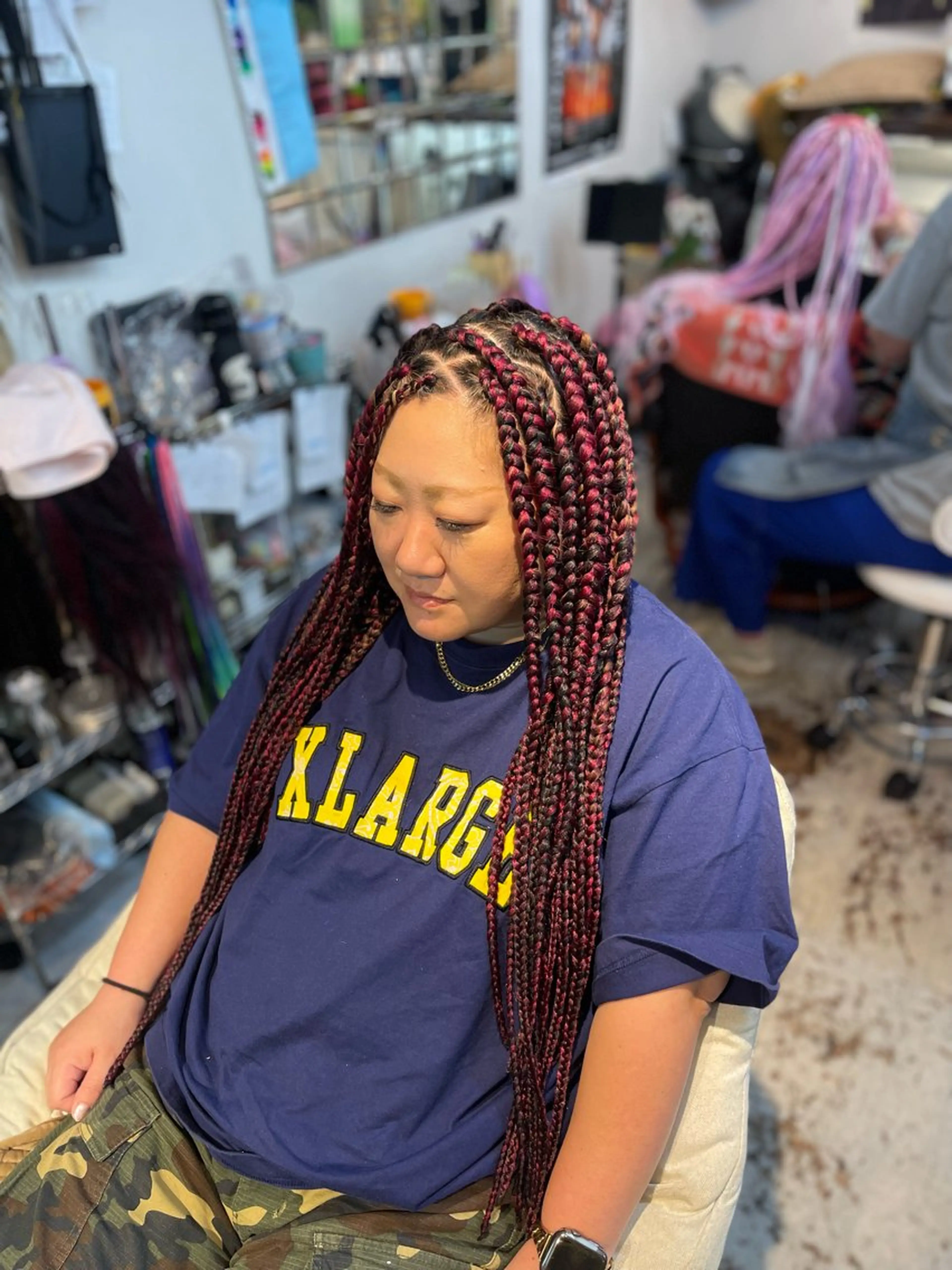 ロング ヘアアレンジ scamp所属・scamp⭐️ さくらのヘアスタイル