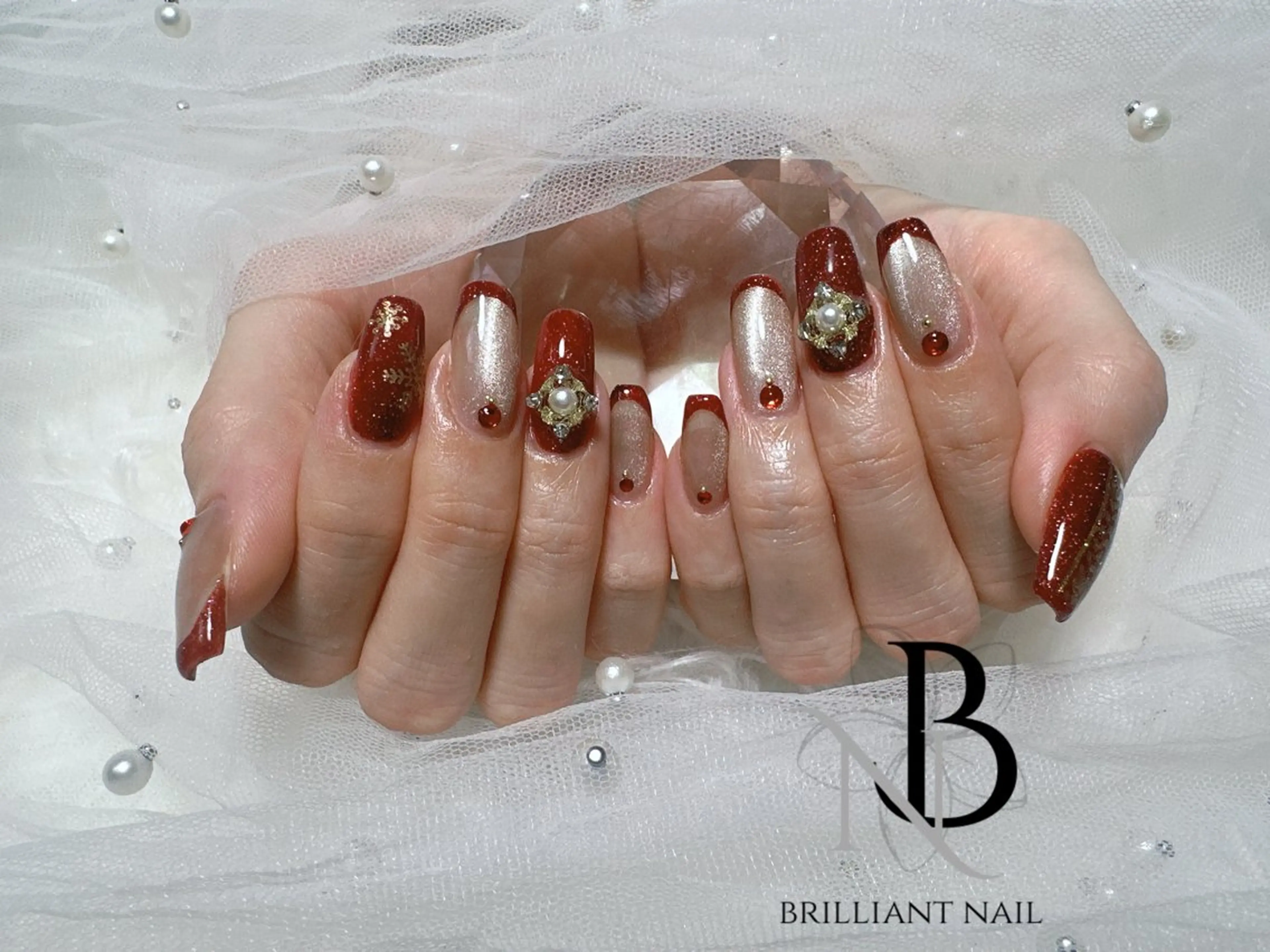 ネイル ハンドネイル ハンドケア brilliant nail💎あやのネイルデザイン