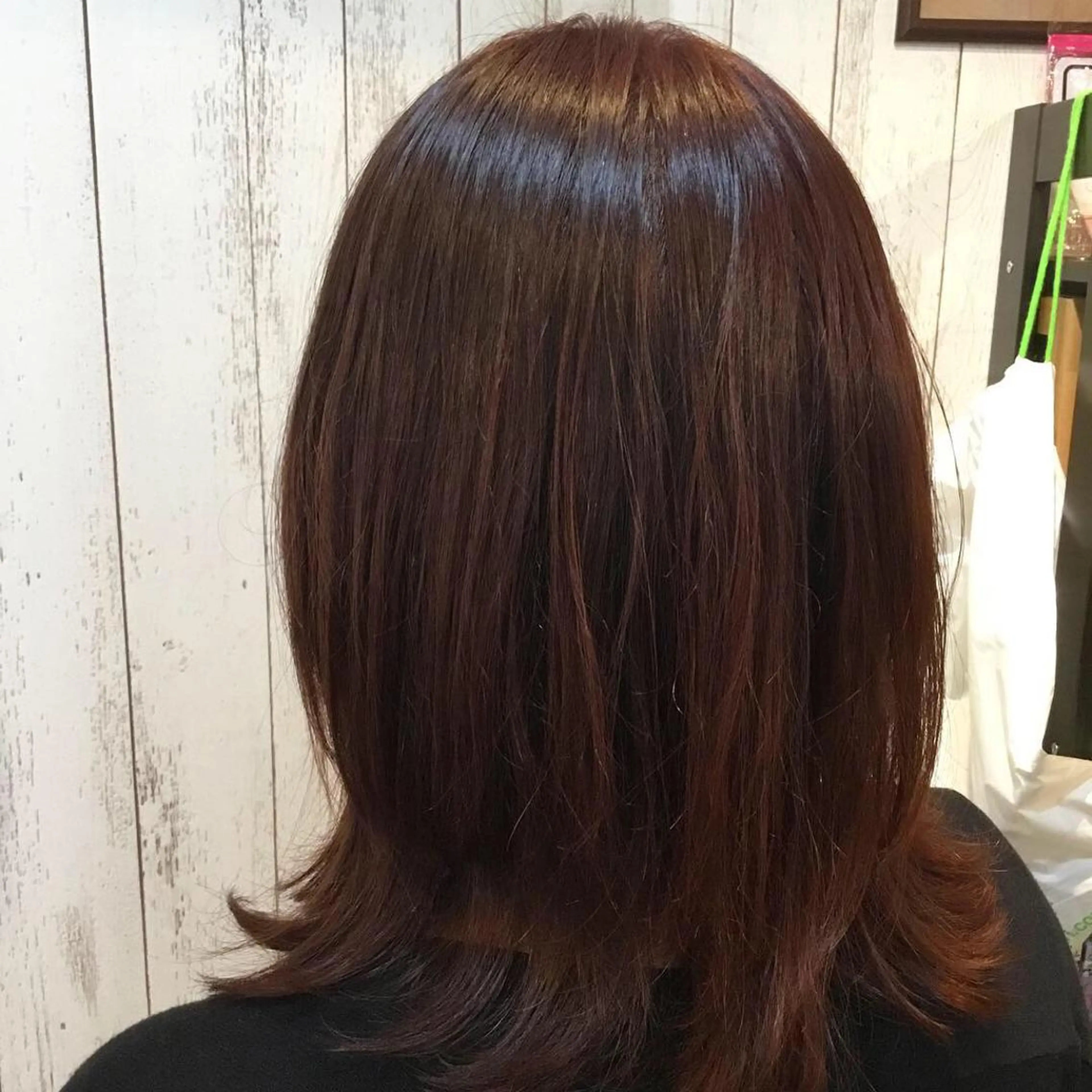 ミディアム カラー 金崎 新吾のヘアスタイル