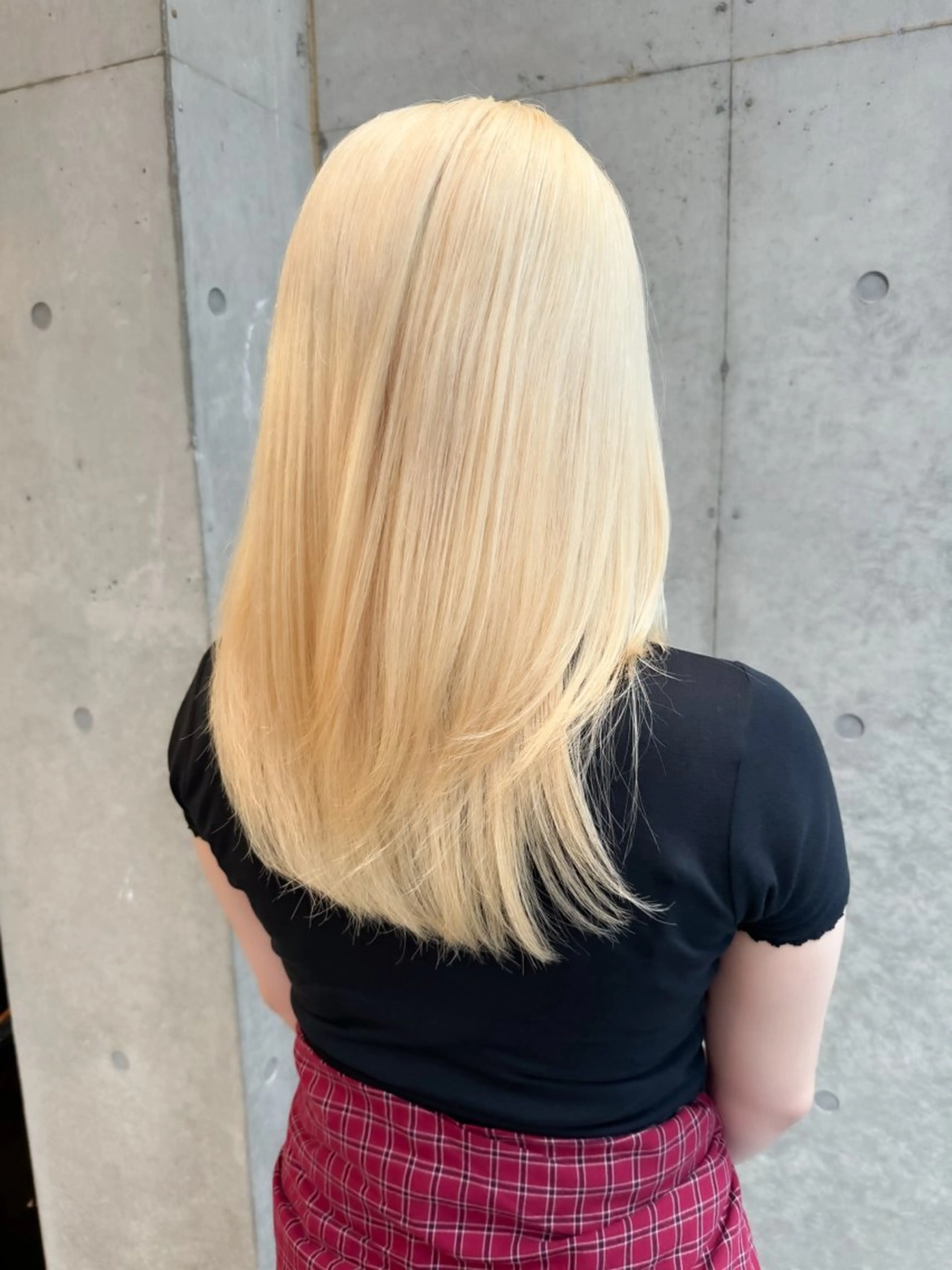 ミディアム カラー ヘアアレンジ ミニボブ/ブリーチ 🌈MISATOのヘアスタイル