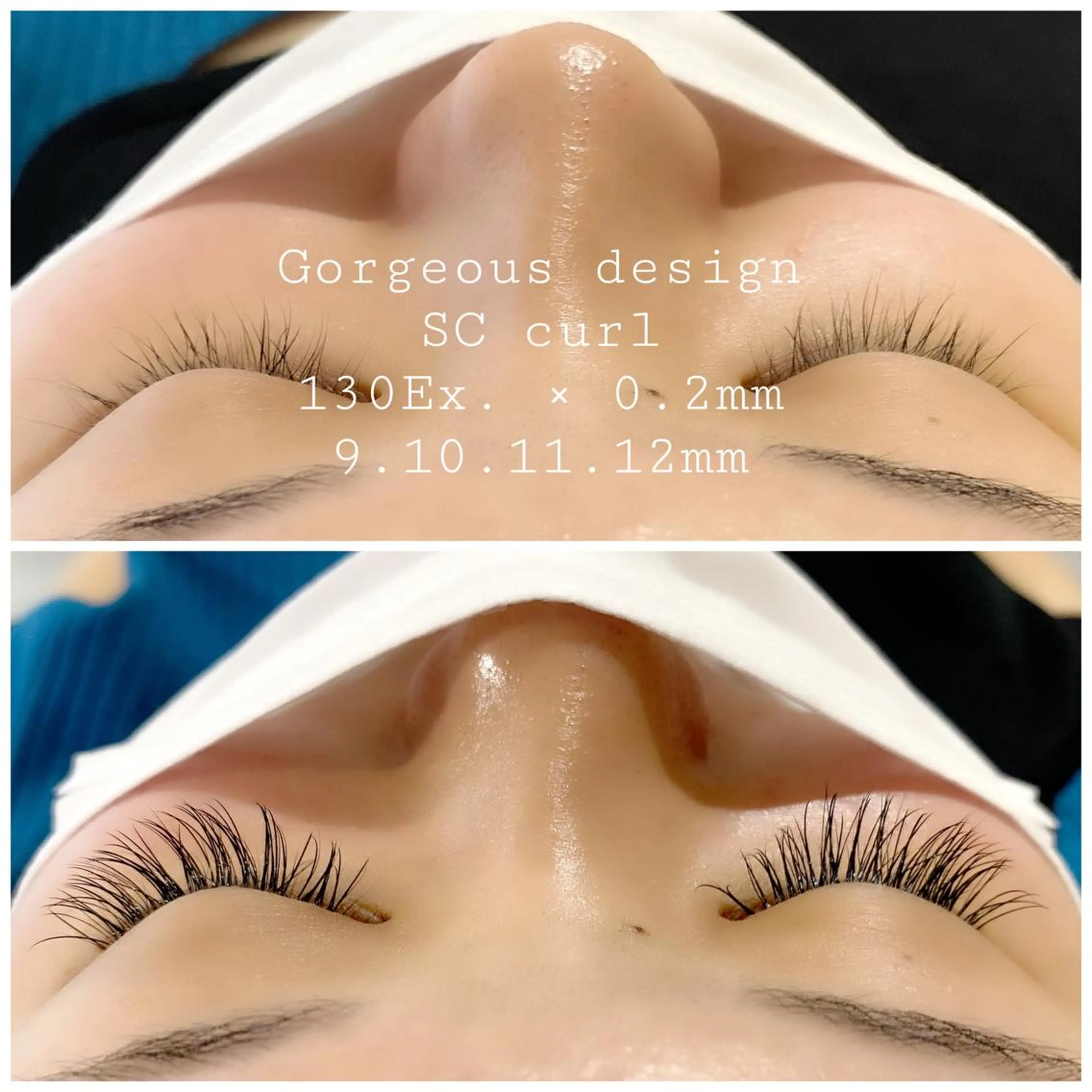 マツエク・マツパ mimośa. EyeDesignのマツエク・マツパデザイン