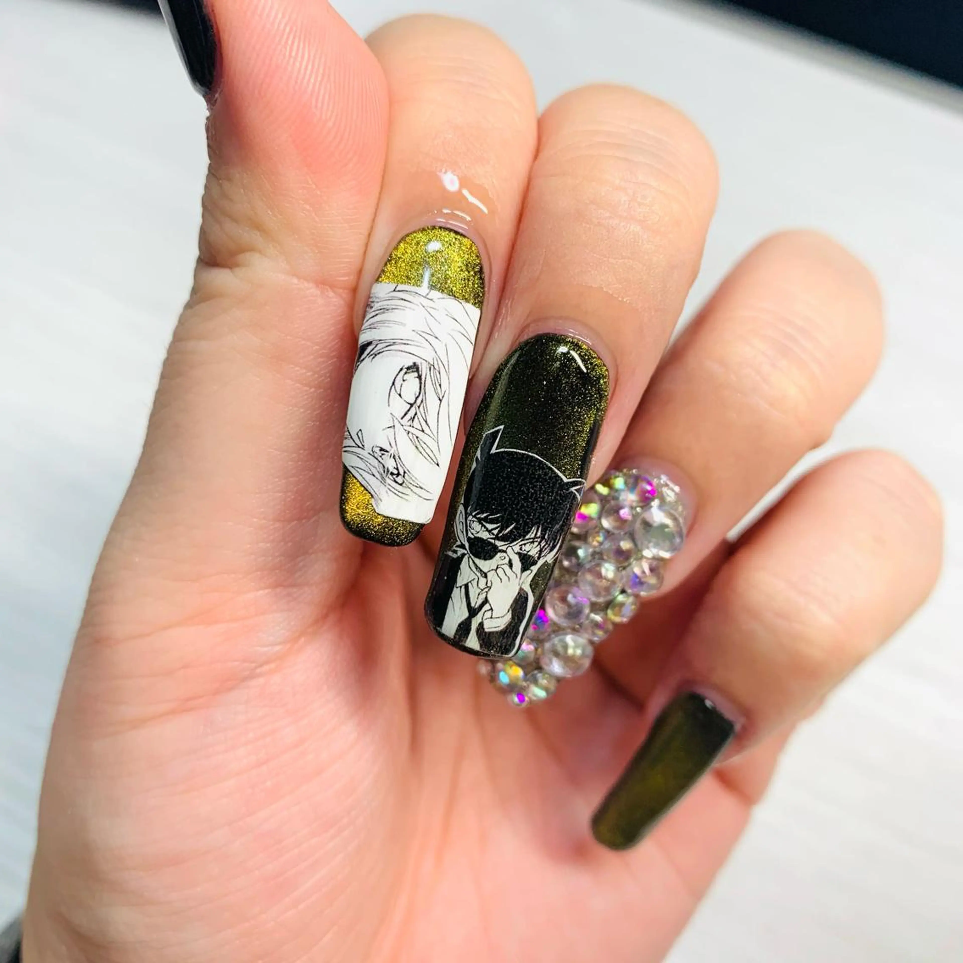 ネイル ジェルネイル パラジェル Nailsalon Spina 琴美のネイルデザイン