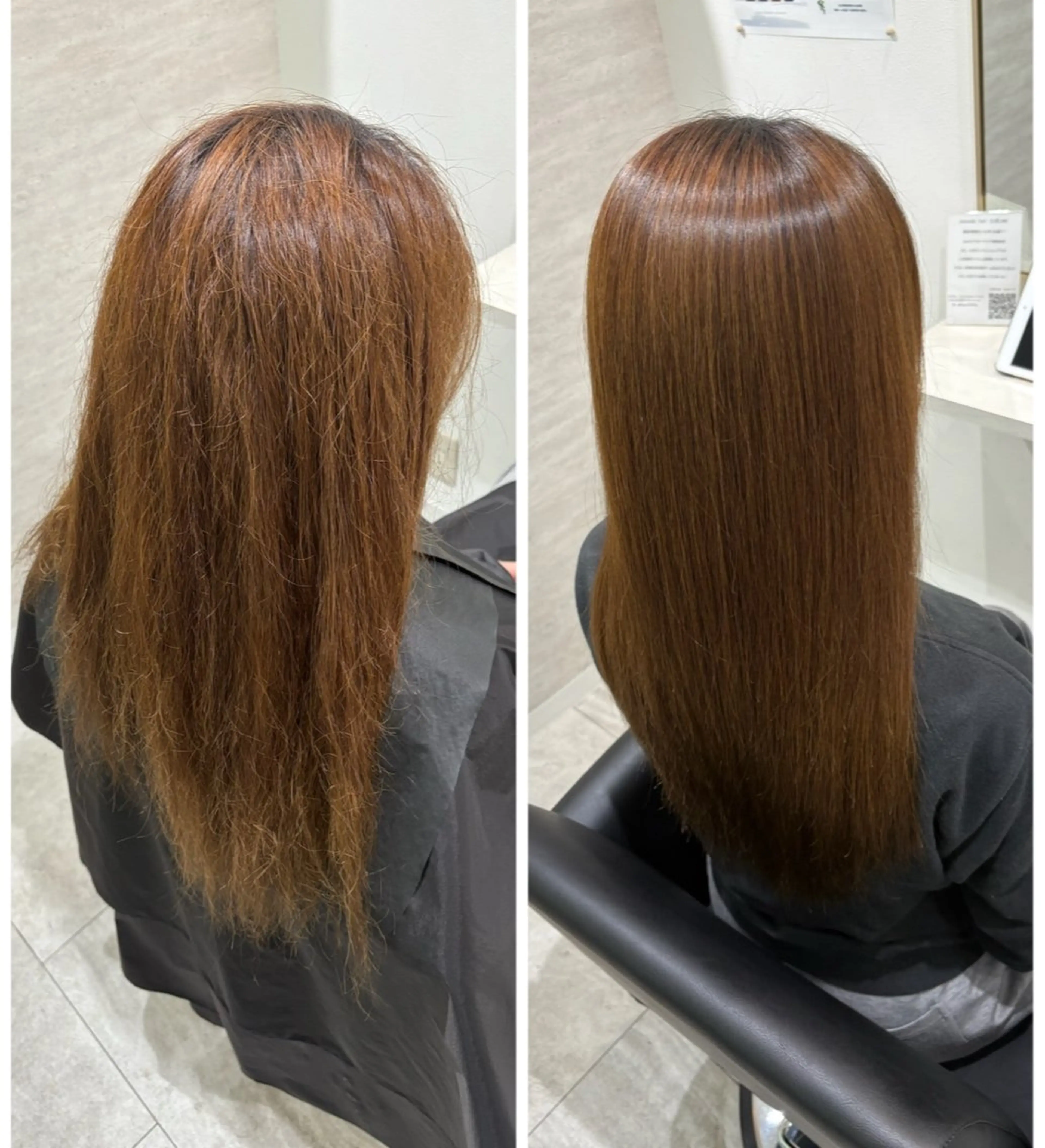 ロング 本町/酸性縮毛矯正 髪質改善/財間一正のヘアスタイル