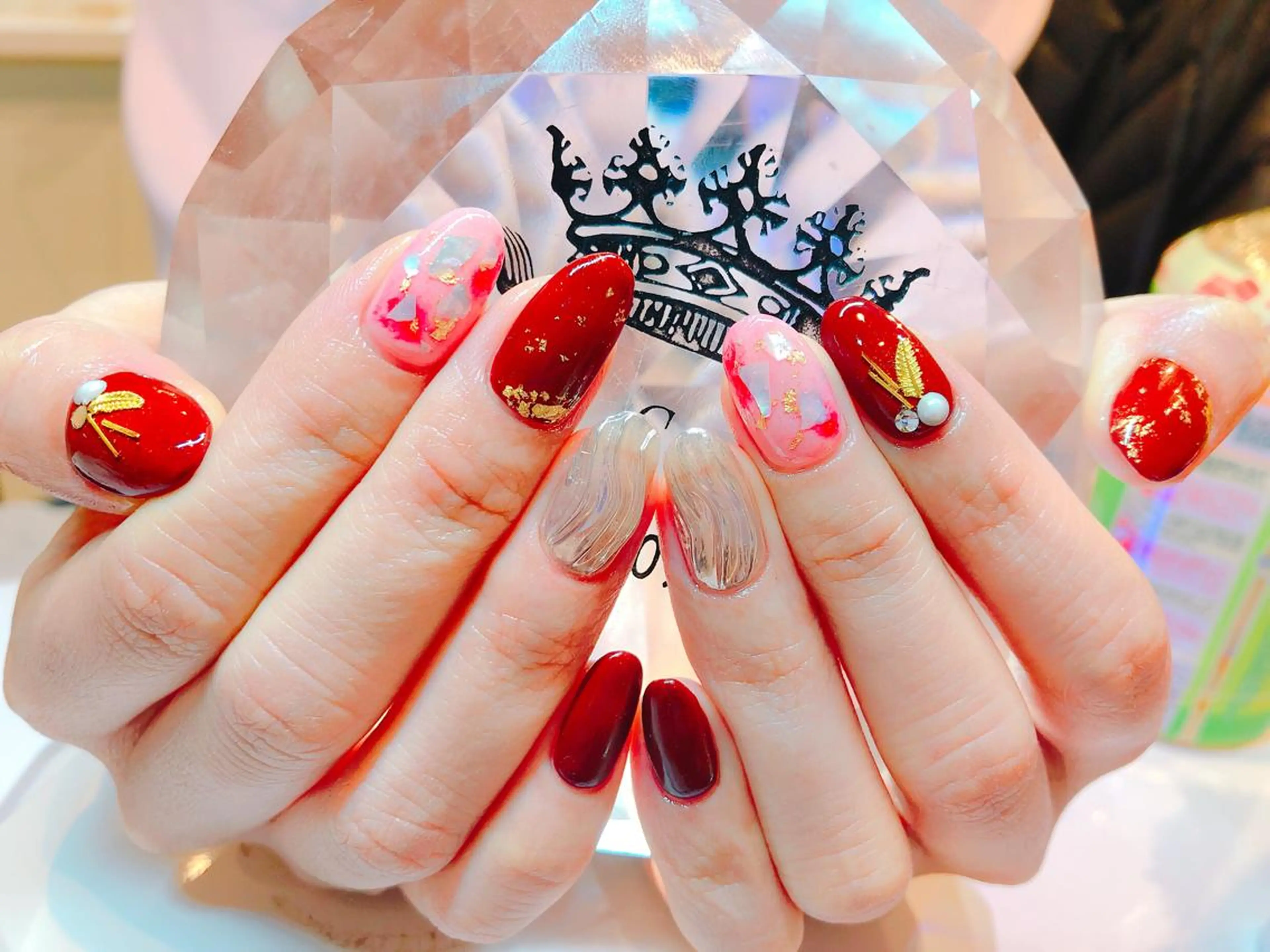 ネイル 長さだし専門店 M2　rikaのネイルデザイン