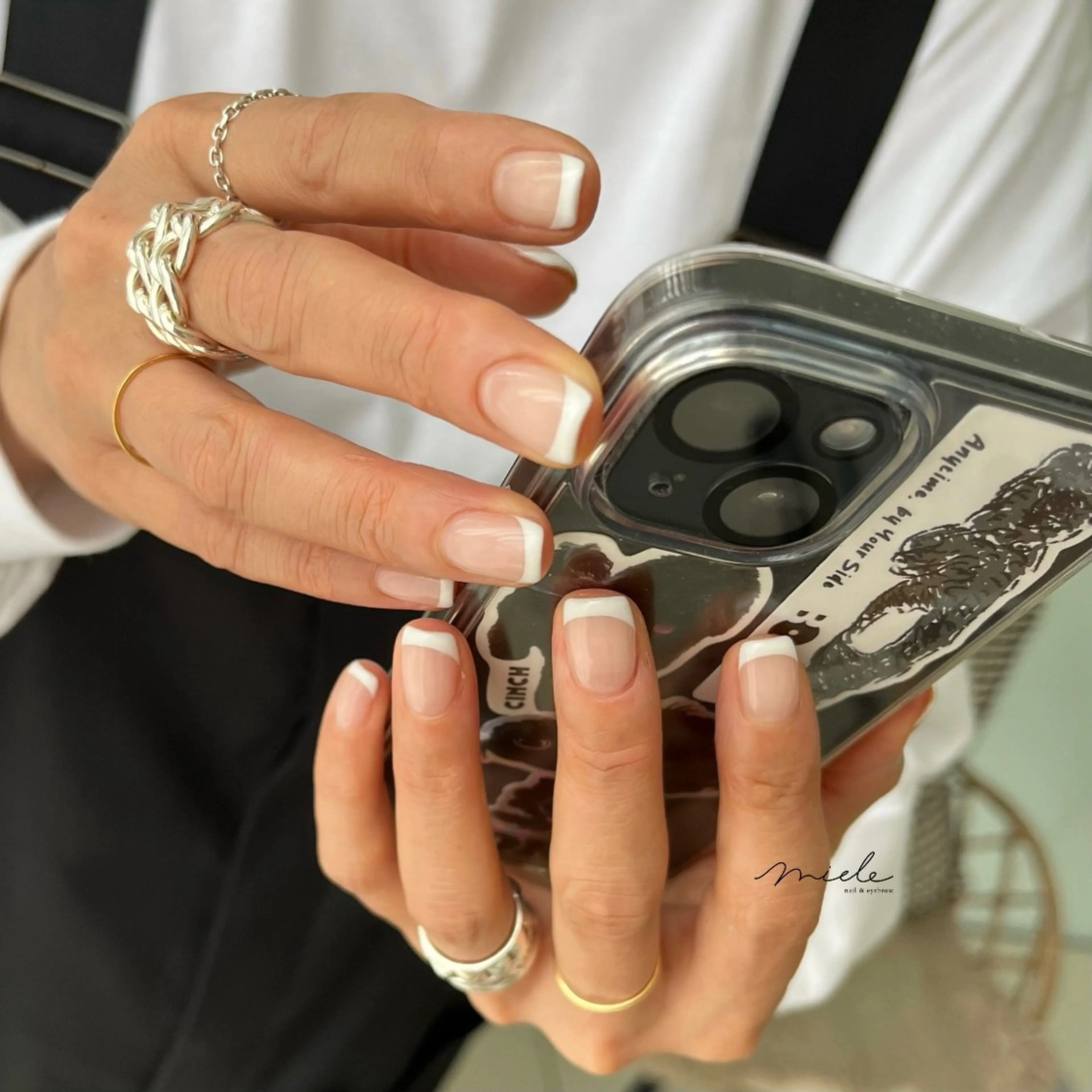 ネイル ハンドネイル miele【ミエレ】 シンプル一癖のネイルデザイン