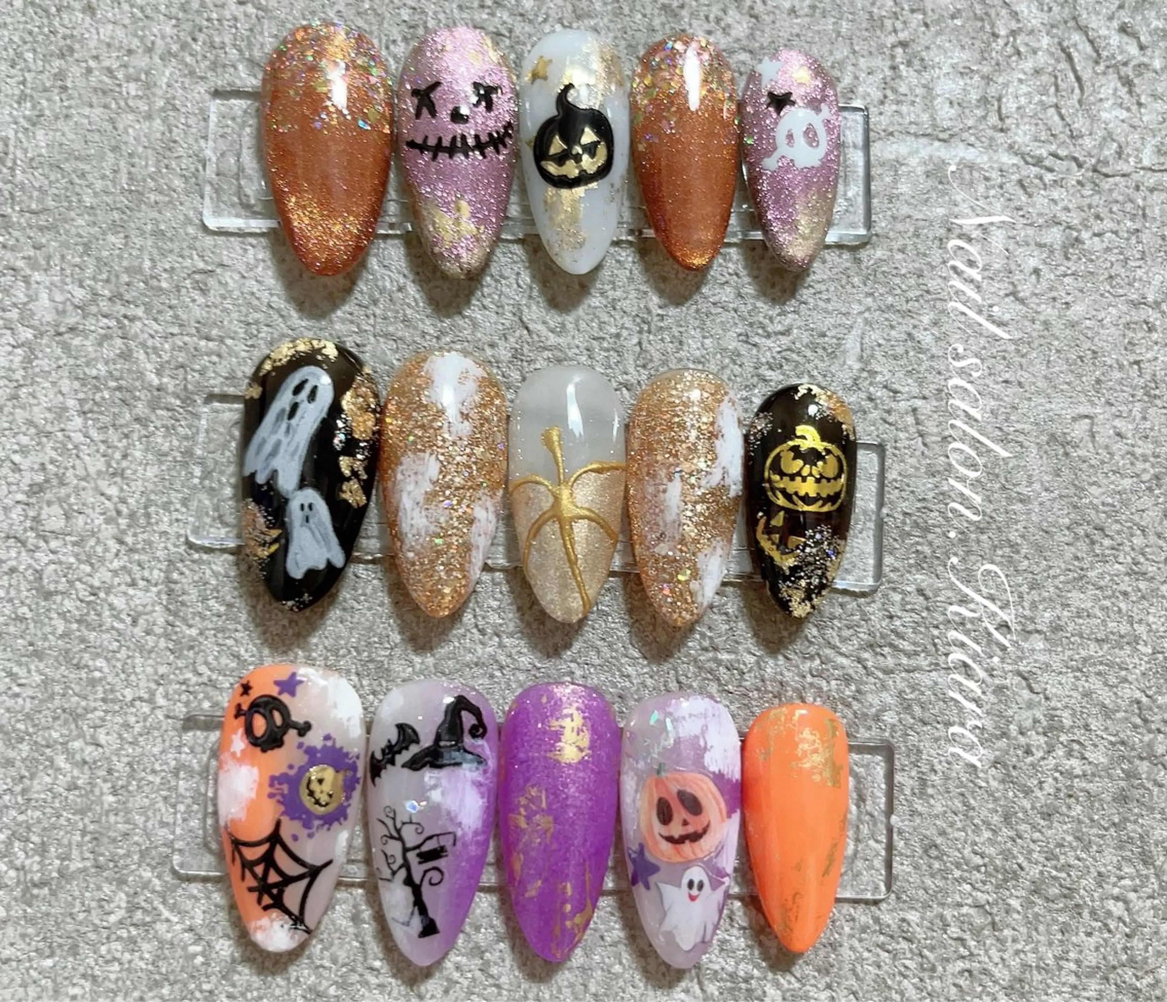 ネイル ハロウィン 🍭Kiara Nail🍭のネイルデザイン