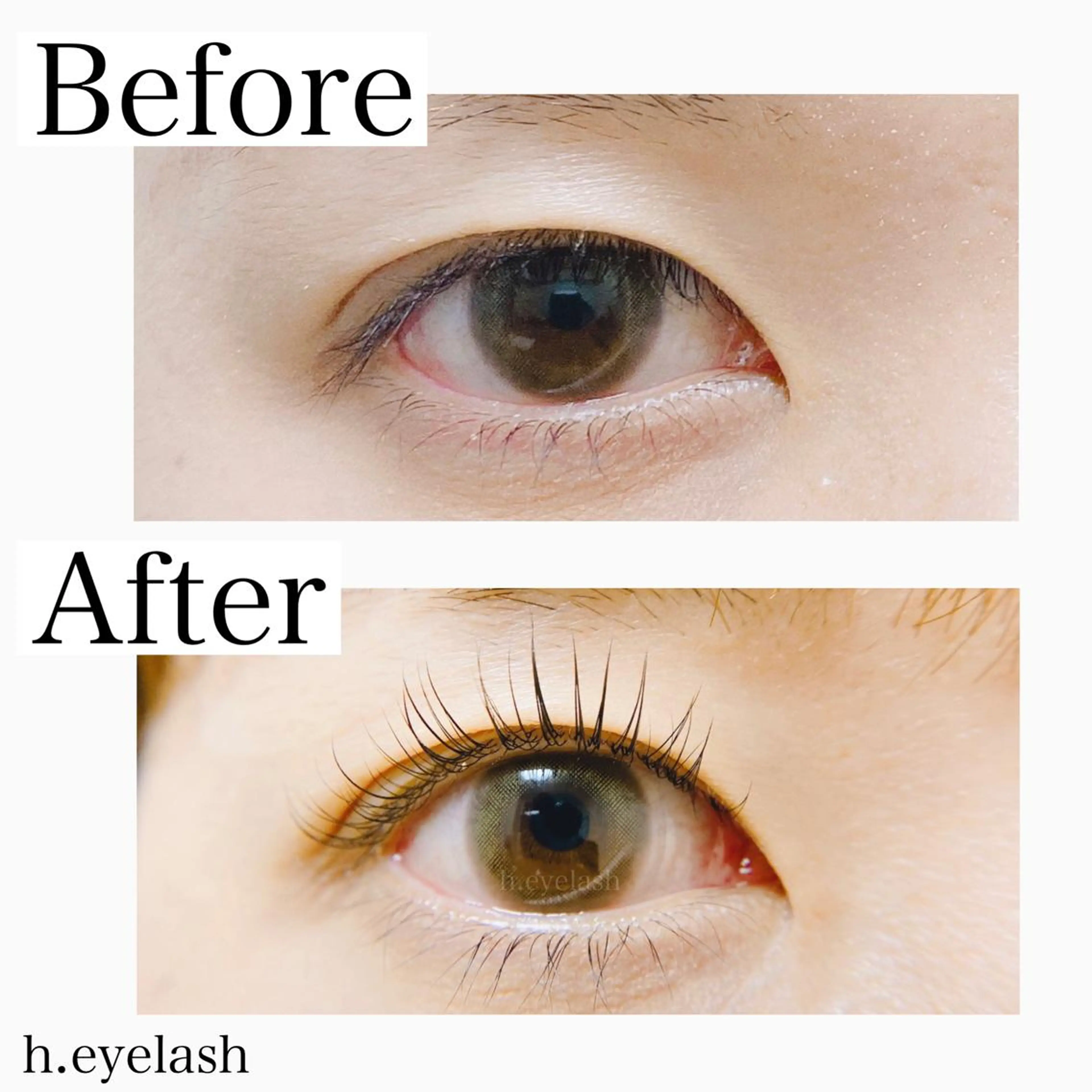 マツエク・マツパ フラットラッシュ 一重×まつ毛パーマ ボリュームラッシュ マツパ h..eyelash ..Hiroのマツエク・マツパデザイン