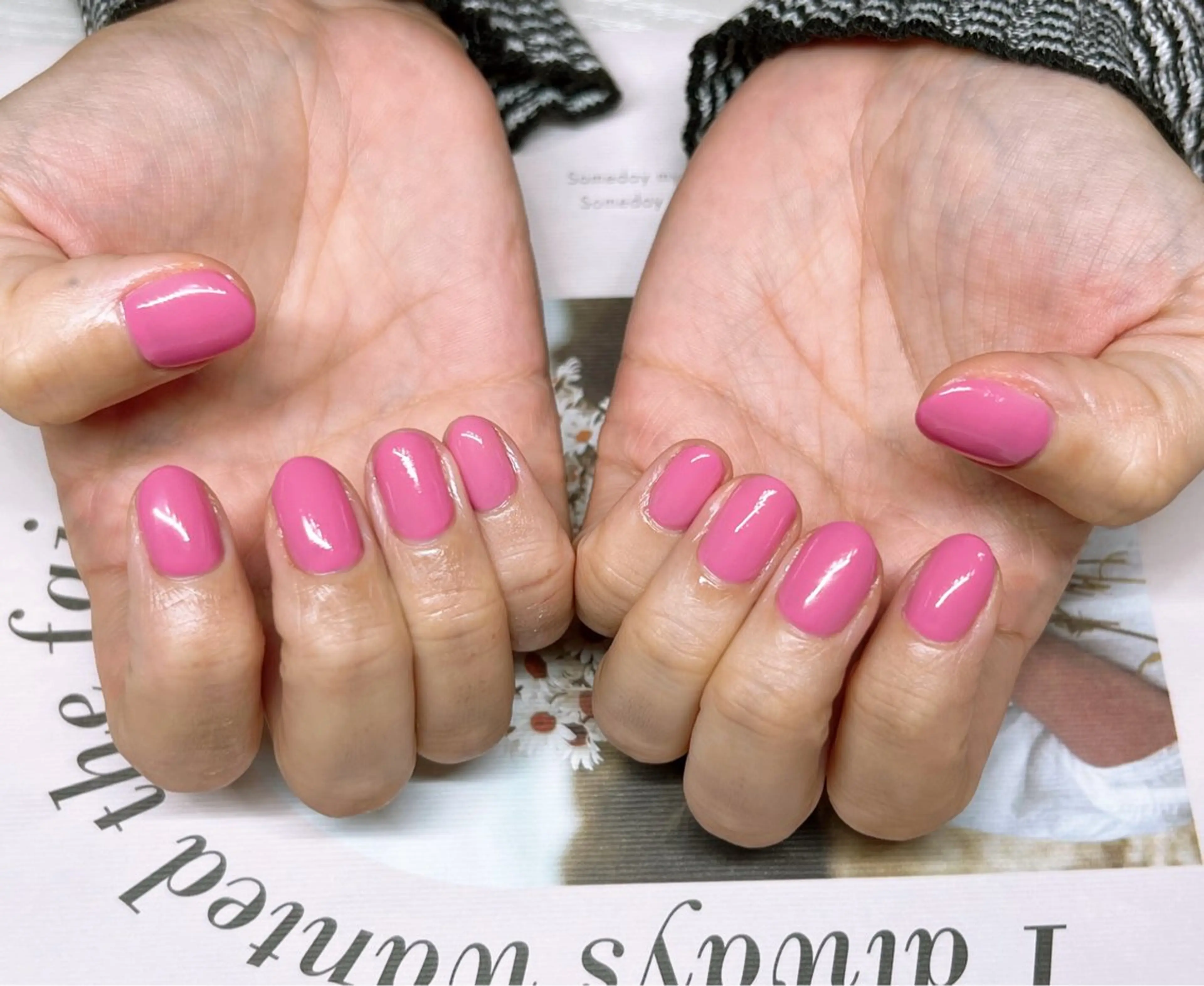 ネイル ワンカラーネイル BellaLuna 山下のネイルデザイン