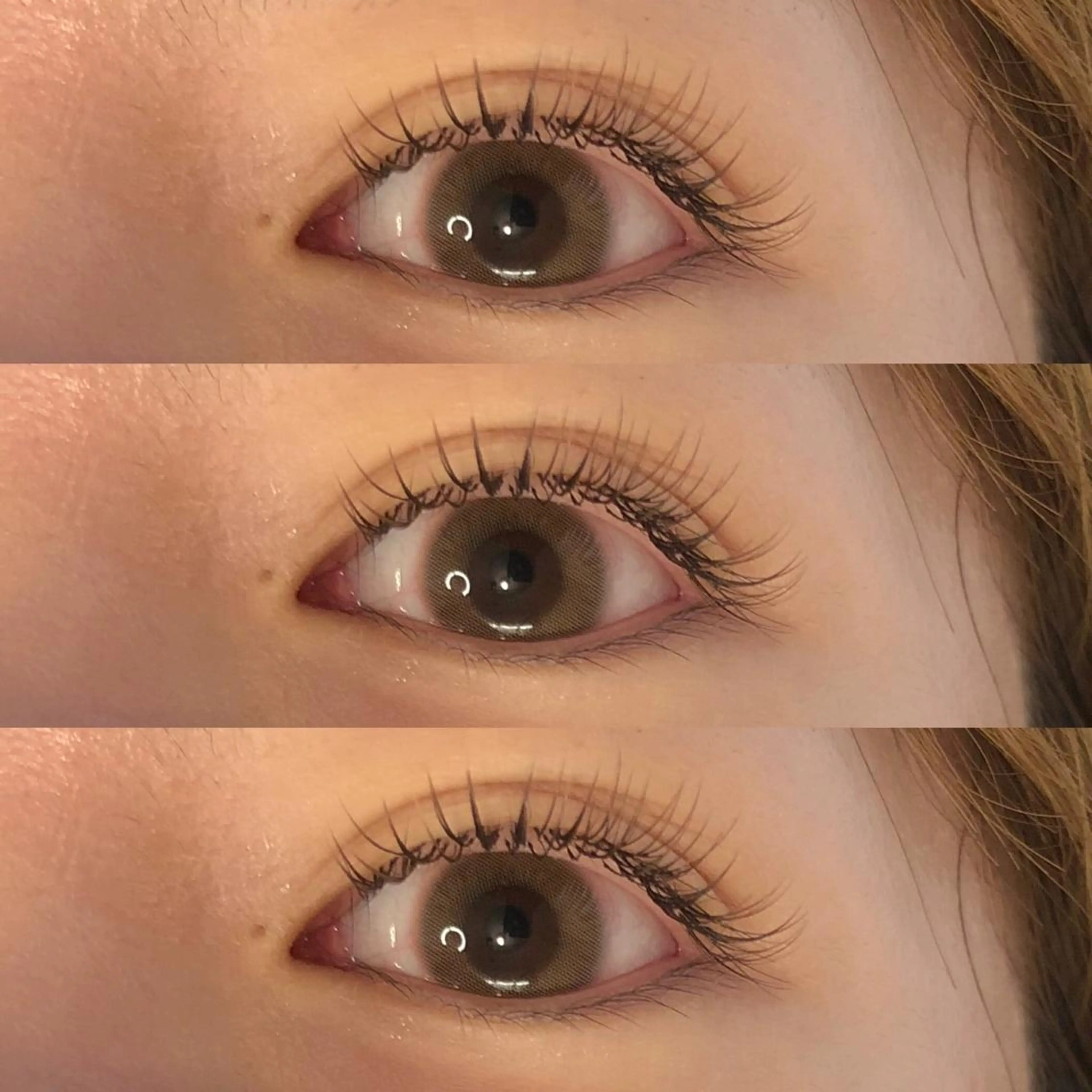 マツエク・マツパ カラーマツエク フラットラッシュ CAMELLIA カメリアのマツエク・マツパデザイン