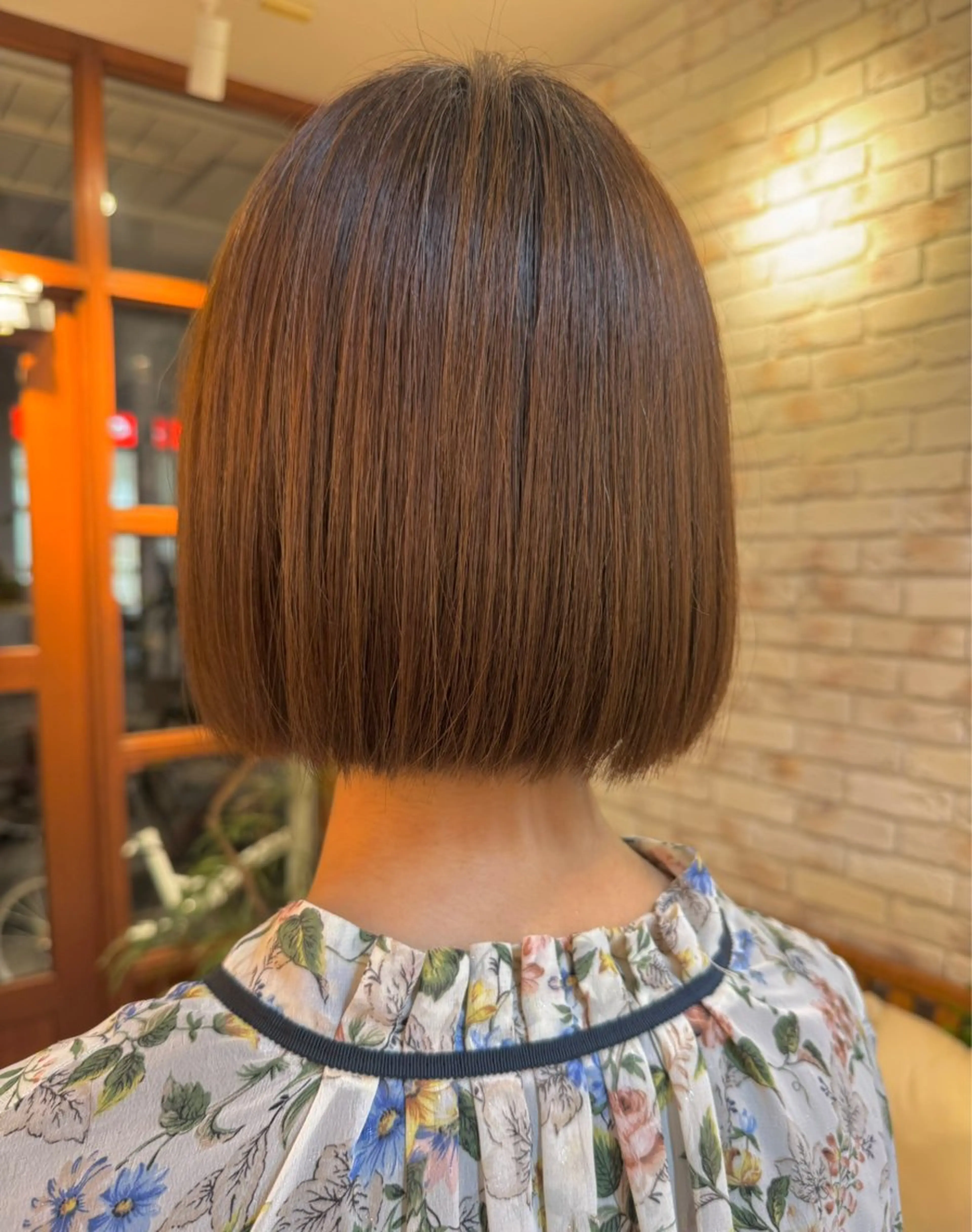 ショート トリートメント 縮毛矯正 トリートメント oceano🌎小林 穂乃花のヘアスタイル