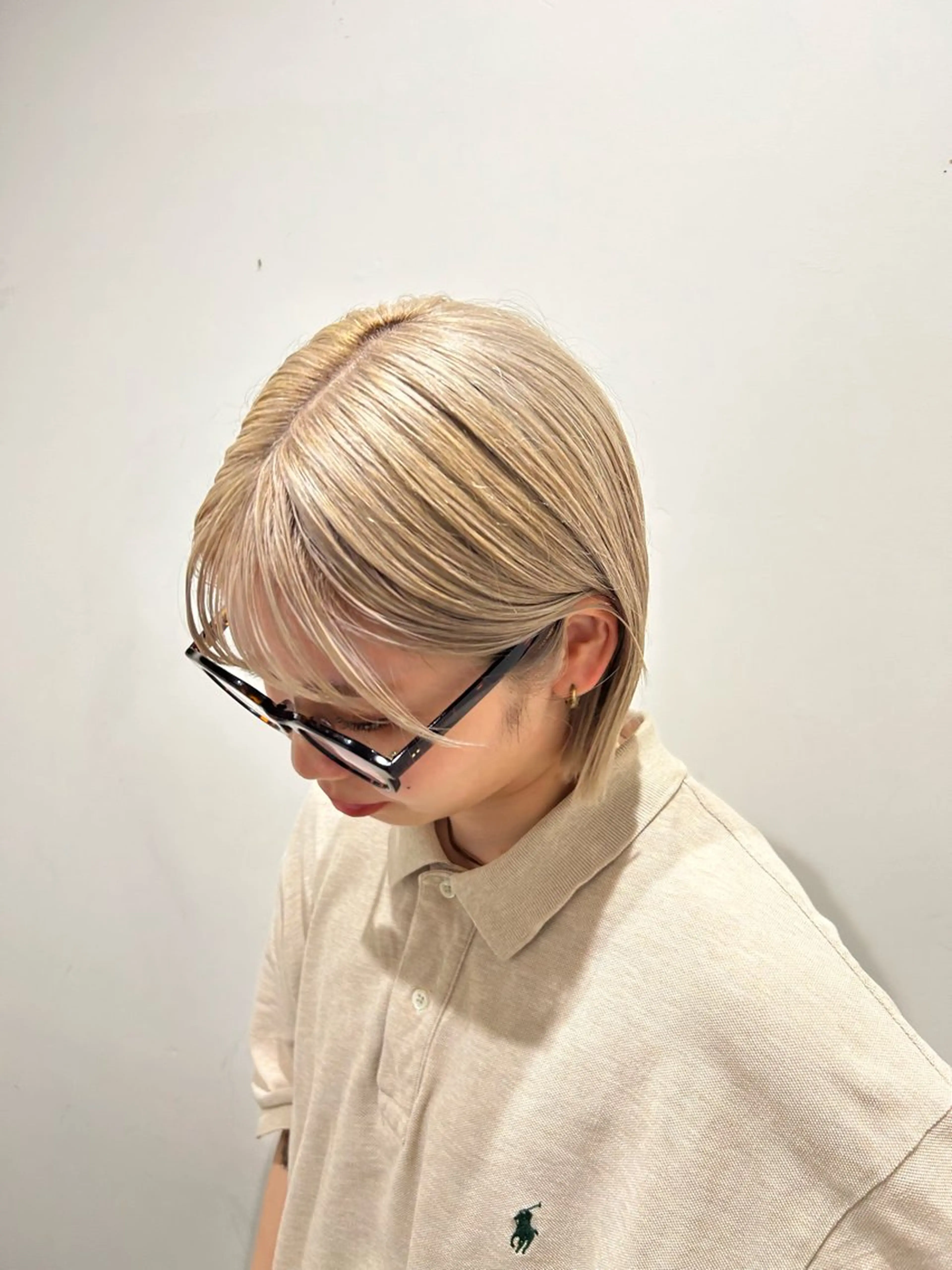 カラー 透明感カラー フルヤ ユウキのヘアスタイル