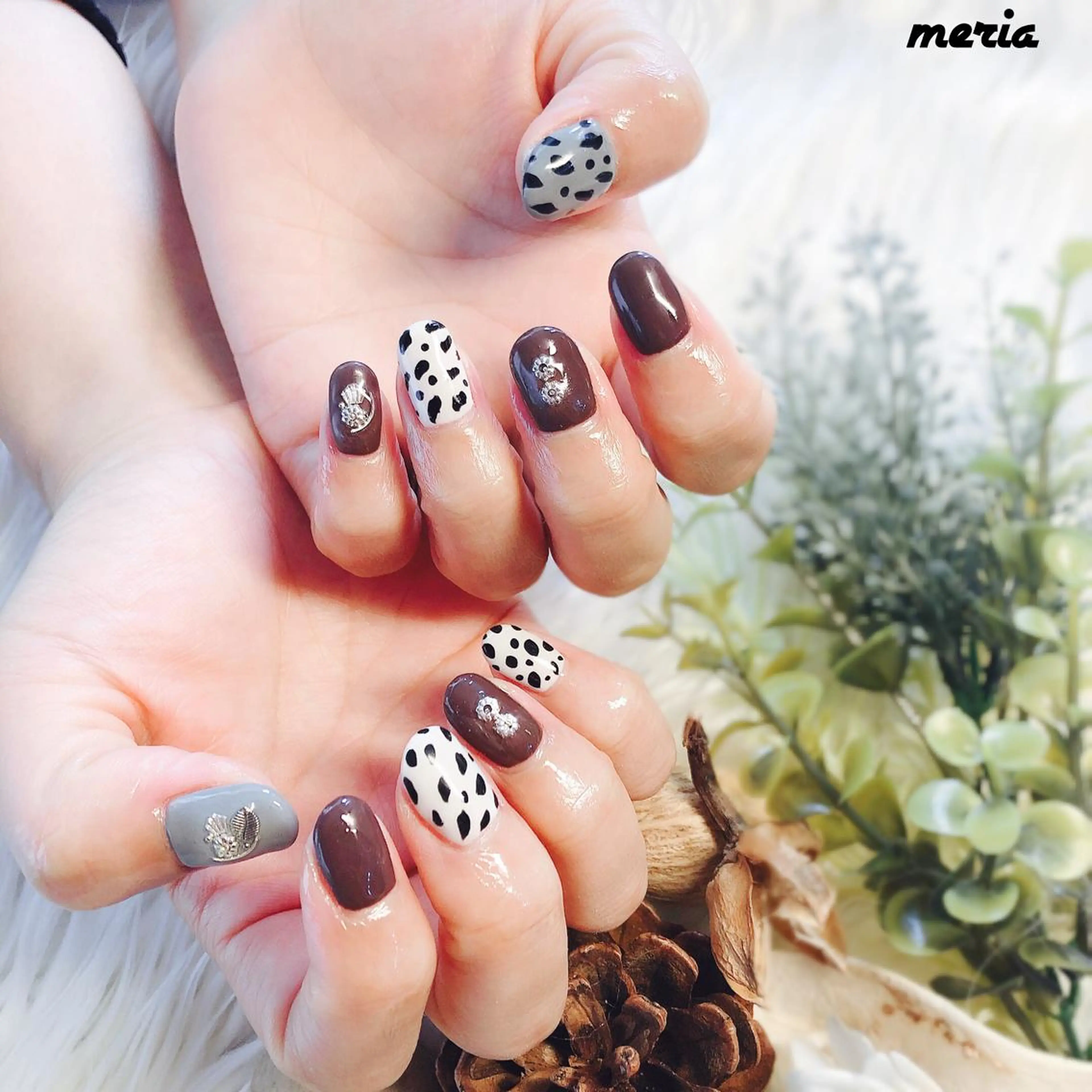 ネイル ハンドネイル プライベートビューティーサロンメリア所属・ビューティーサロン meriaのネイルデザイン