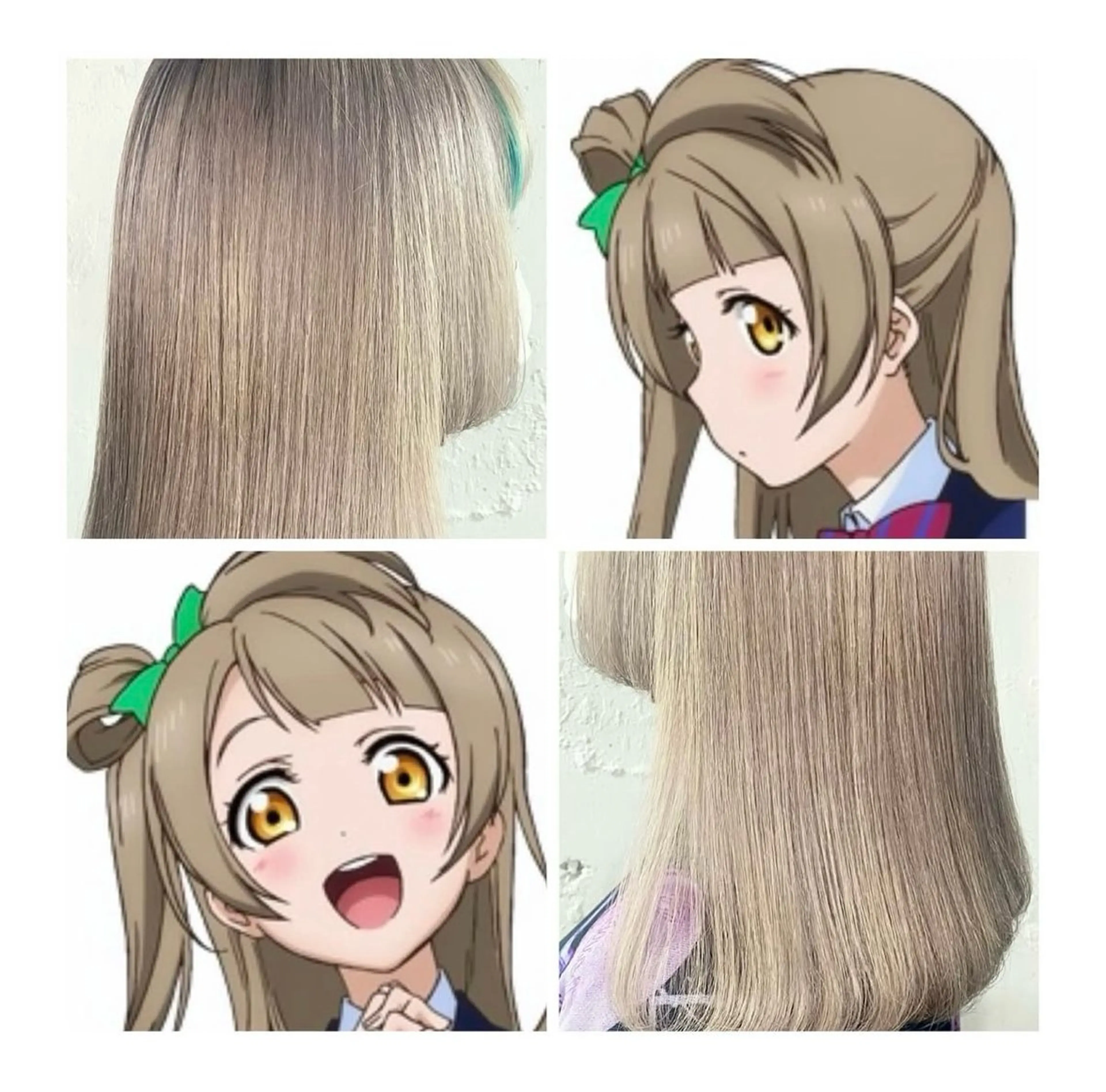 ミディアム カラー ベージュカラー ヘアカラー GARU-ガル-所属・TSUNO🦖 派手髪/オタク美容師のヘアスタイル