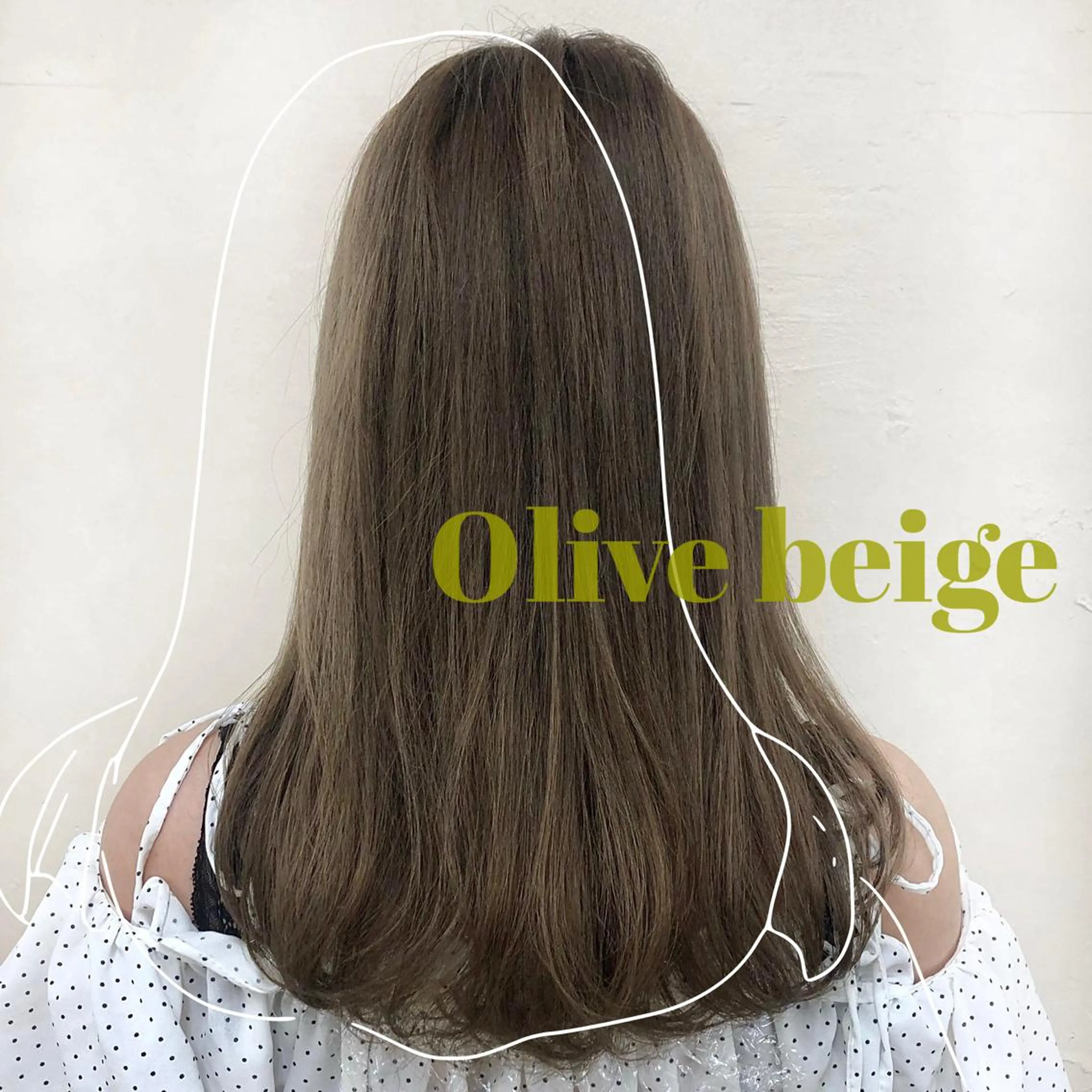 セミロング カラー ヘアアレンジ 赤味消し.髪質改善 🌿𝘠𝘜𝘙𝘐のヘアスタイル