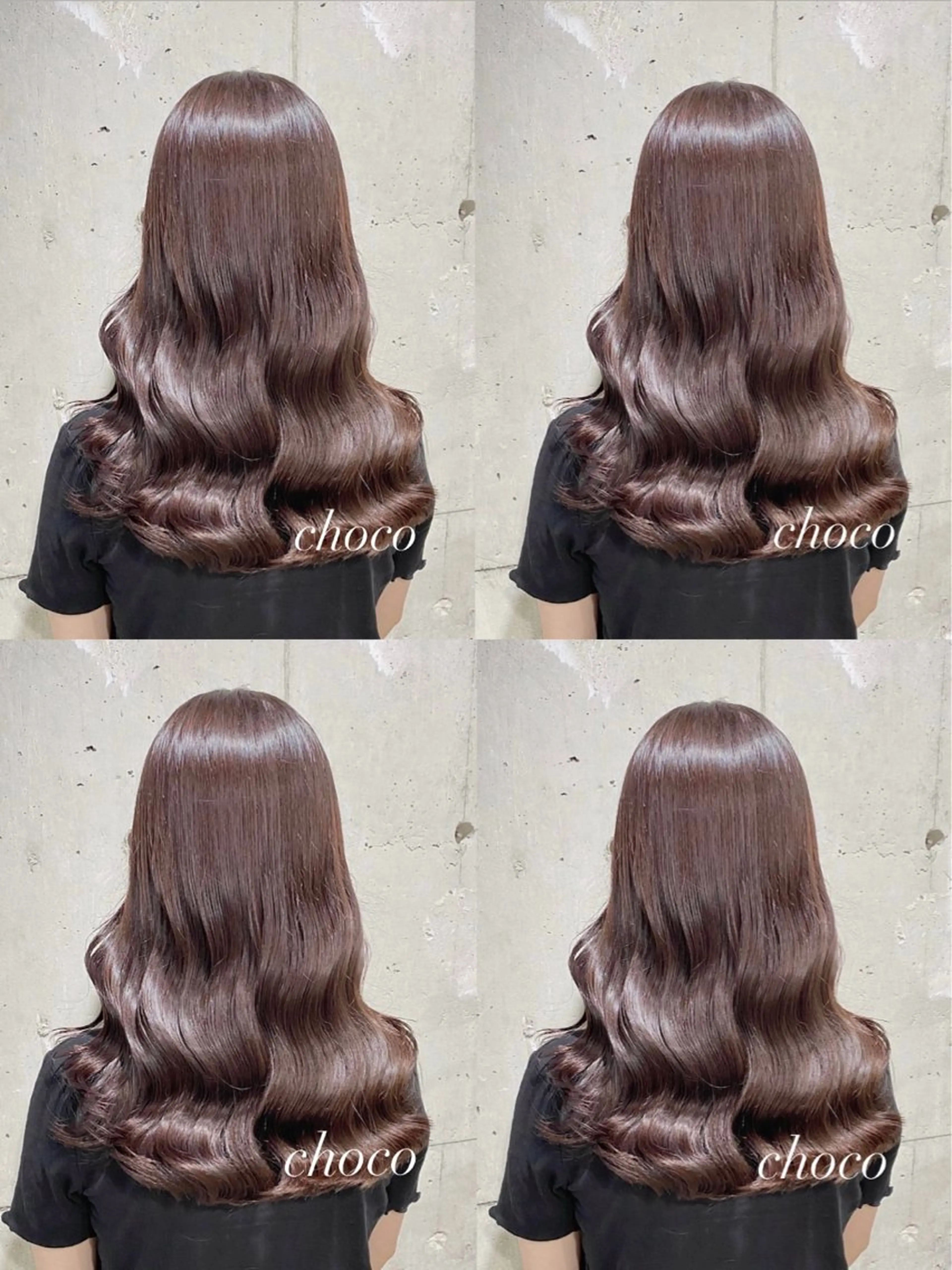 セミロング カラー ヘアアレンジ Ella所属・nana【艶髪】/ レイヤー/縮毛矯正のヘアスタイル