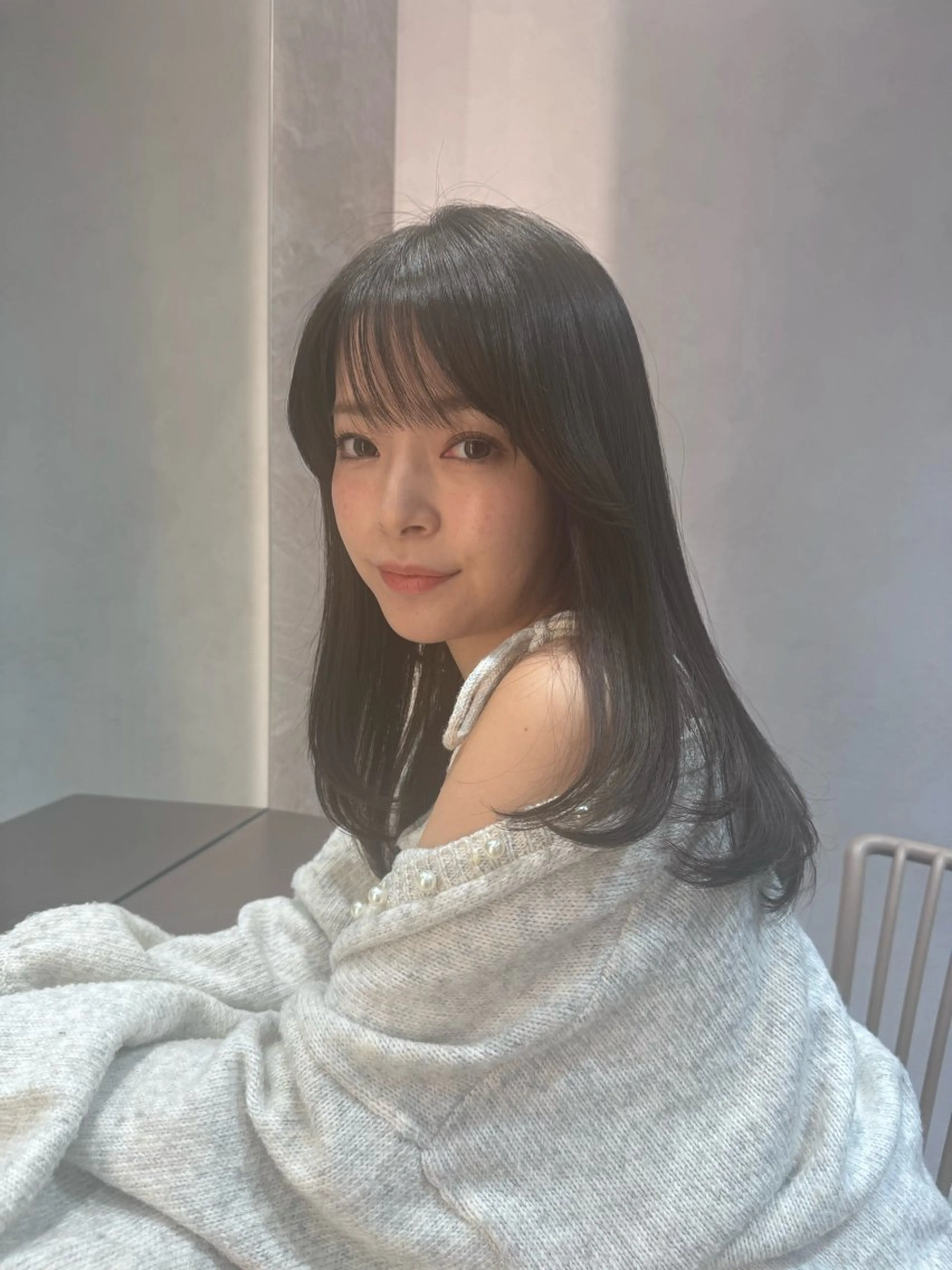 ロング 髪質改善 レイヤーカット 髪質改善サロンR'EEL 銀座【リール】所属・🎀ボブ/レイヤー /銀座/Emaのヘアスタイル