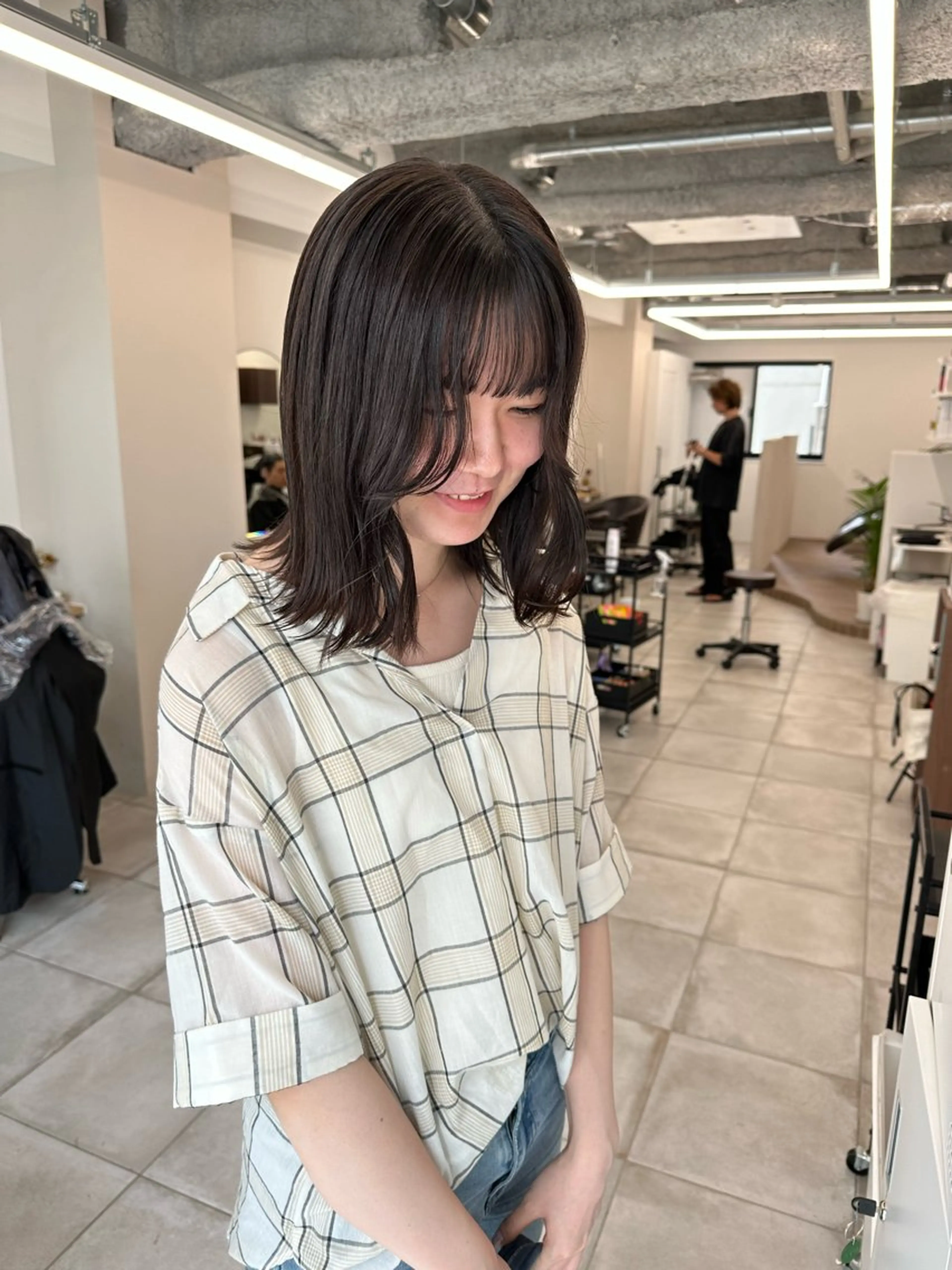 ミディアム カラー キッズ オトナヘア🌸 harukaのヘアスタイル
