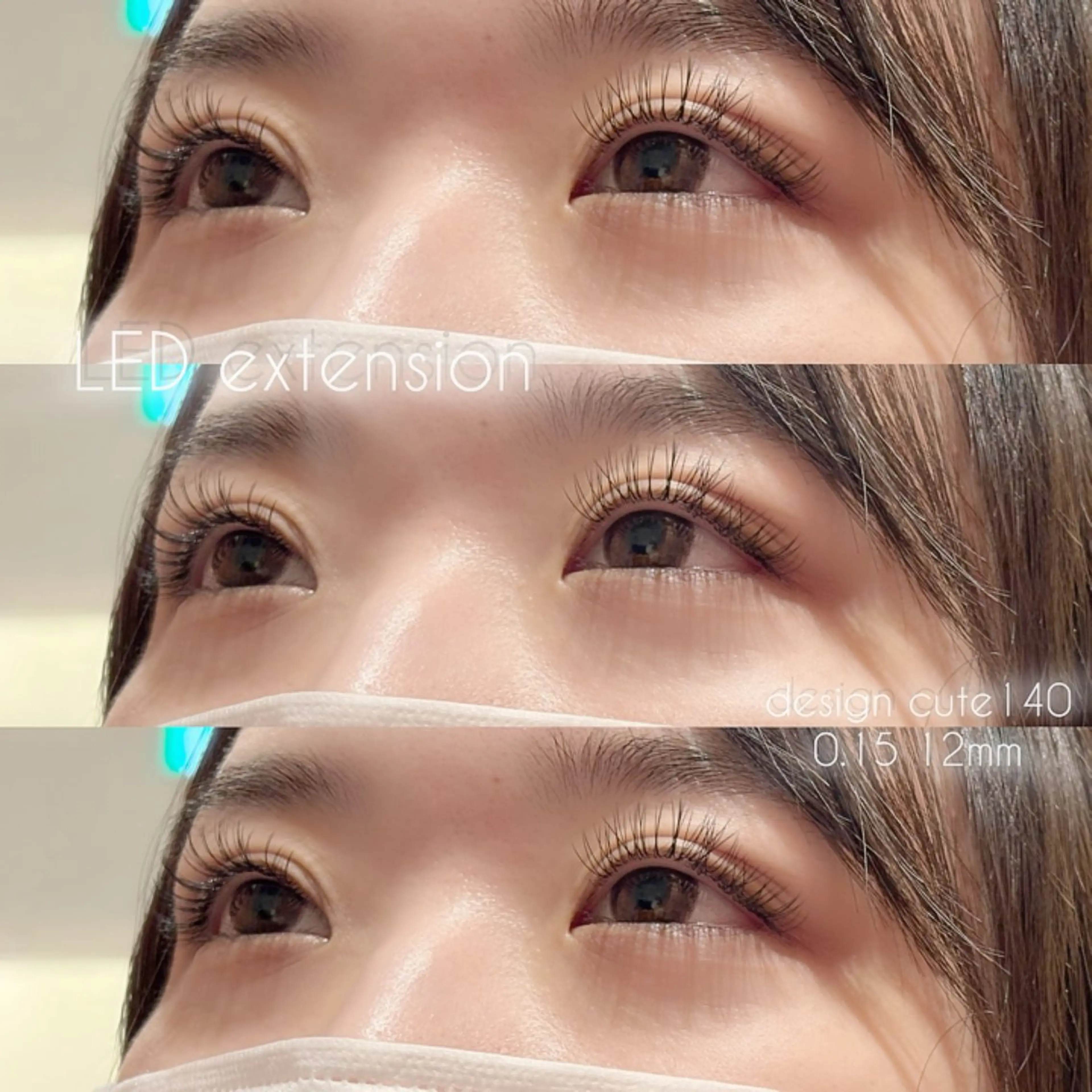 マツエク・マツパ 束感まつ毛 Cカール 韓国風マツエク ミンク FOXY LASH Nakamuraのマツエク・マツパデザイン