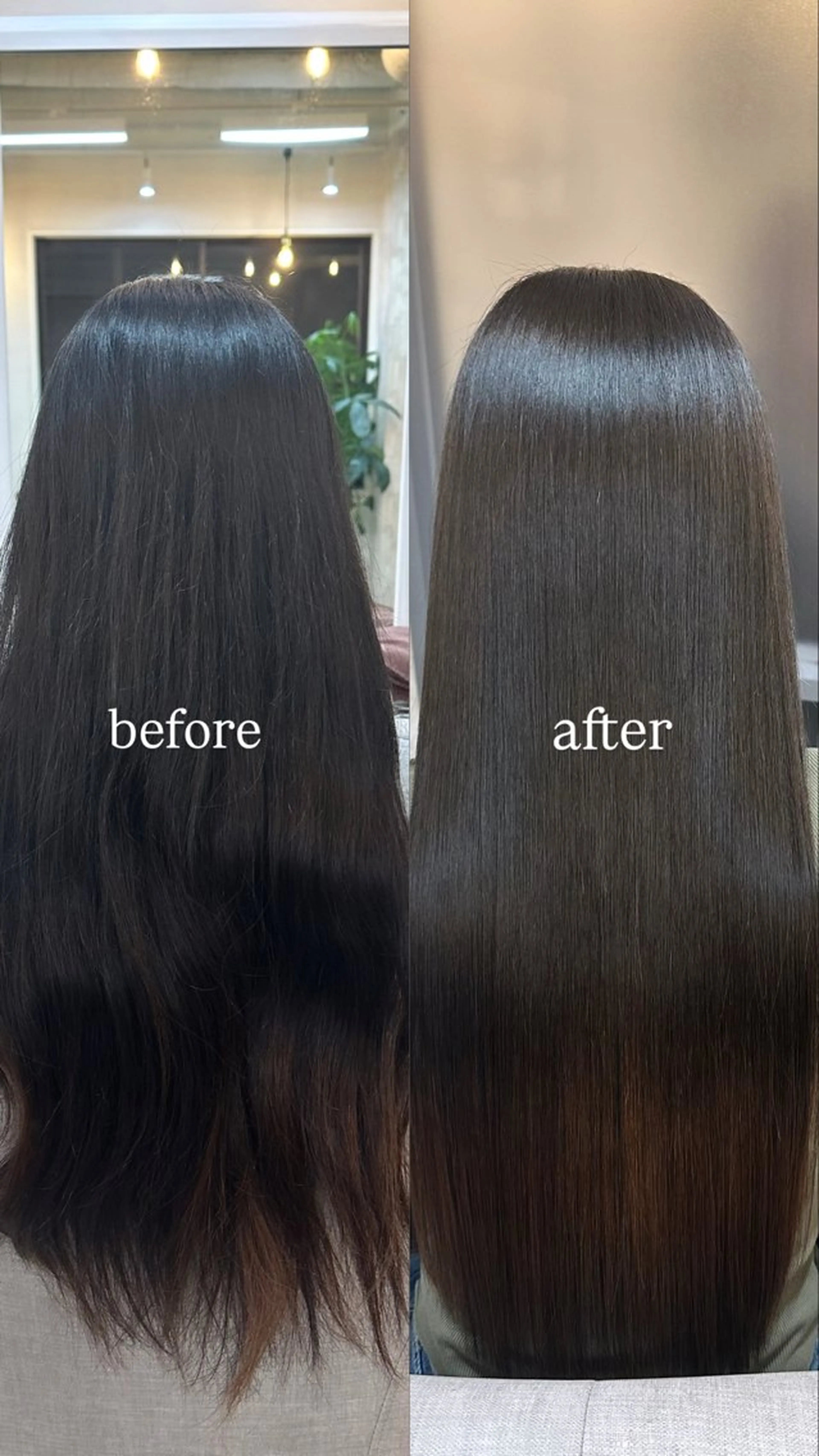 ロング トリートメント 🖤ほのか/ツヤ髪 /髪質改善/縮毛矯正のヘアスタイル