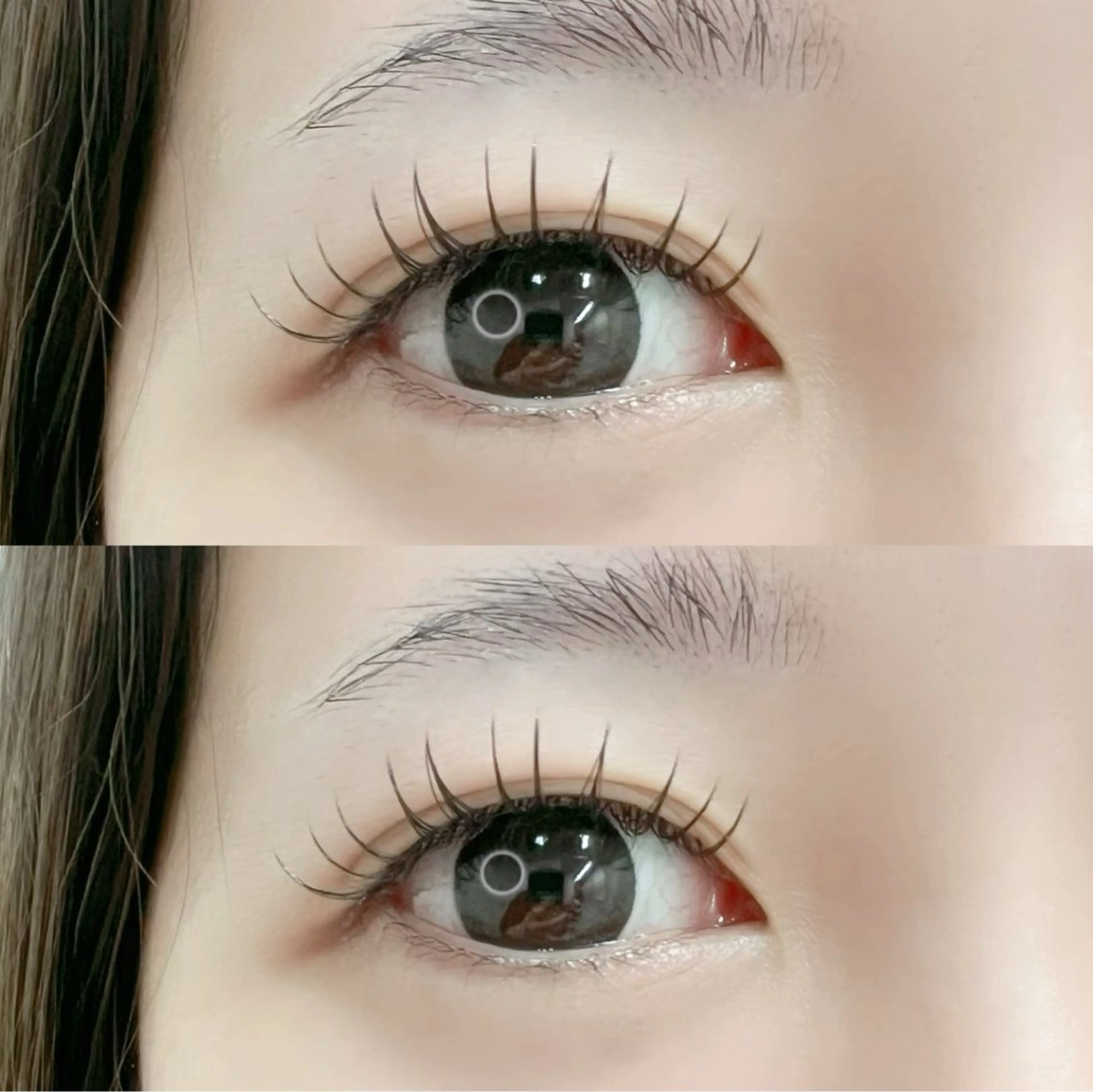 マツエク・マツパ 束感まつ毛 目尻長め alice天王寺所属・arisa .のマツエク・マツパデザイン