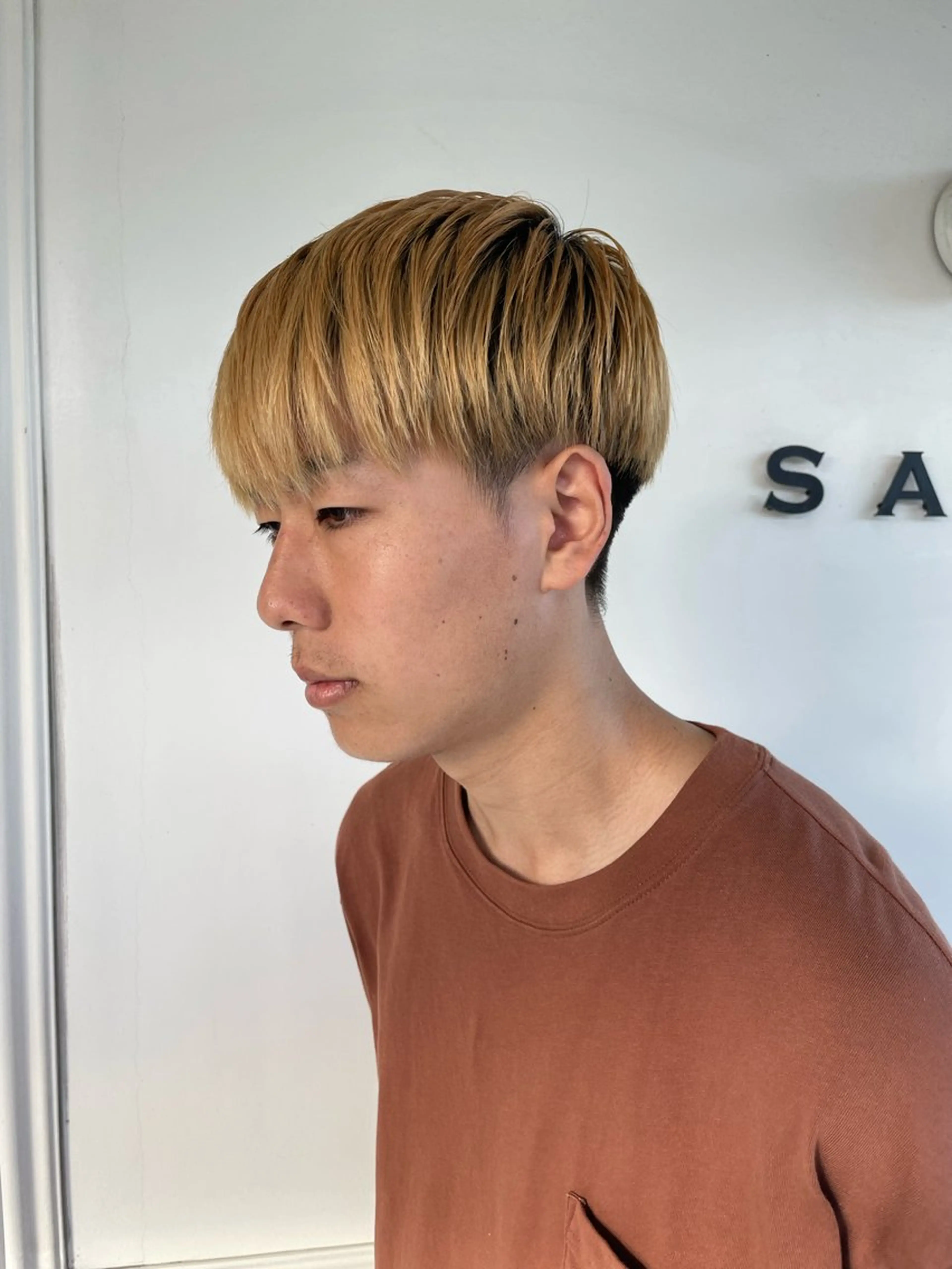 ショート メンズ マッシュ 野田 カレンのヘアスタイル