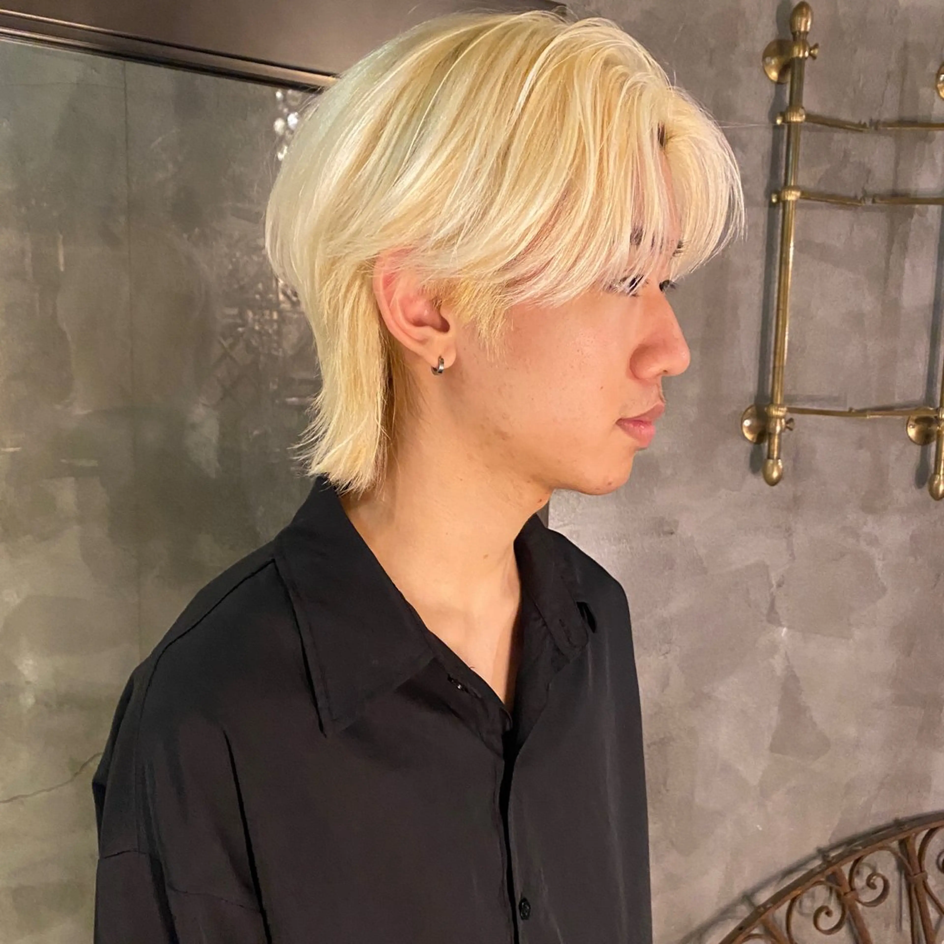 ショート メンズ カット ヘアカラー トリートメント ◽️モードヘア◽️ SHOUTOのヘアスタイル