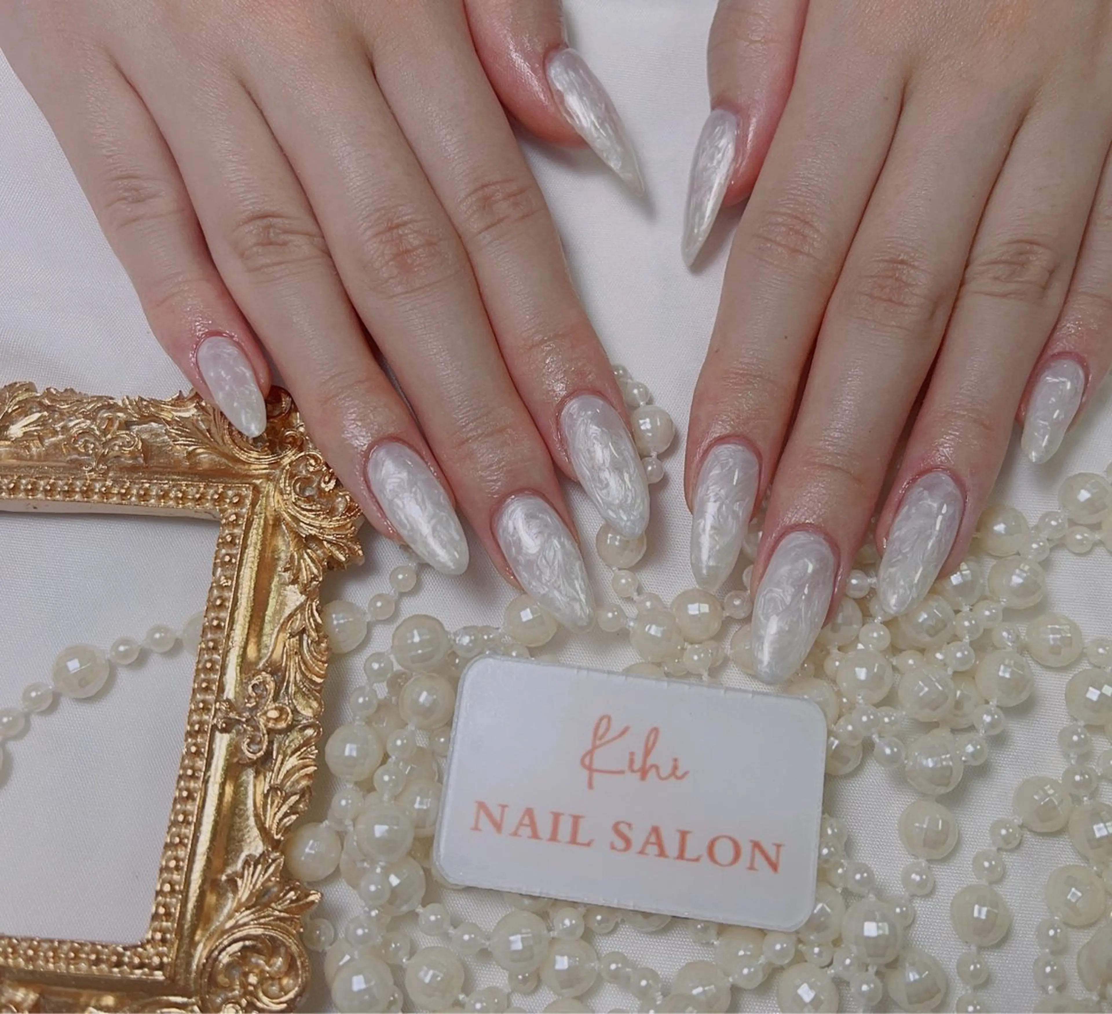 ネイル アートネイル フレンチネイル ジェルネイル グラデーション 韓国ネイル ハンドネイル 💕鈴木ユリ パラジェル/オフ無料のネイルデザイン