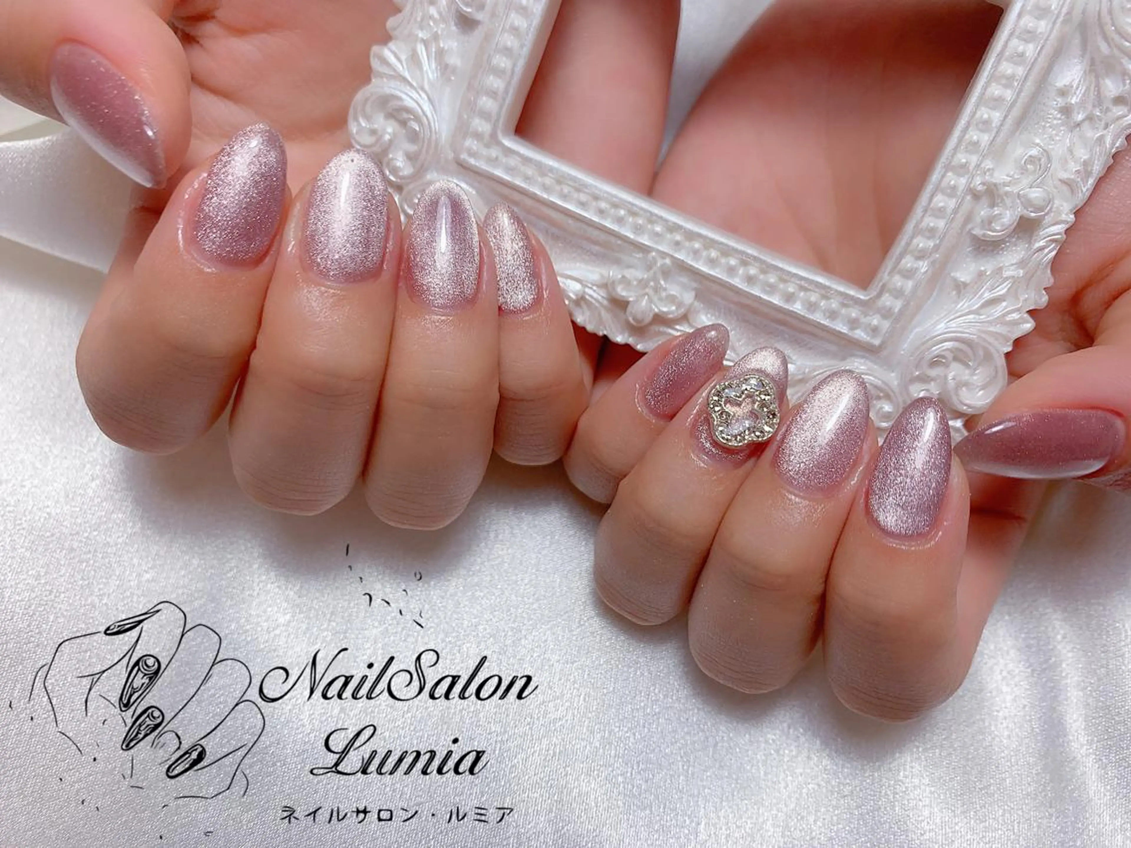 ネイル ハンドネイル ネイルサロン ルミア Lumia 店長のネイルデザイン